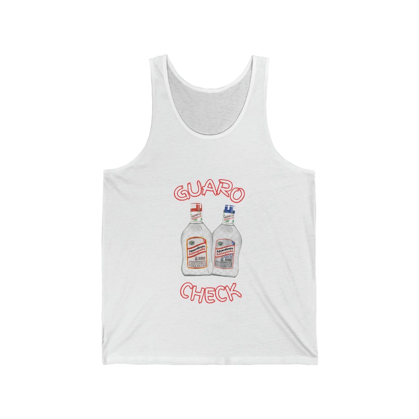 Guaro Check Adult Tank - BRAZEN BUY thsirt shirt