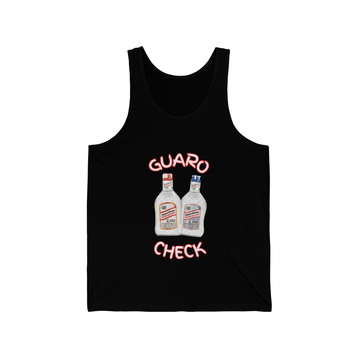 Guaro Check Adult Tank - BRAZEN BUY thsirt shirt