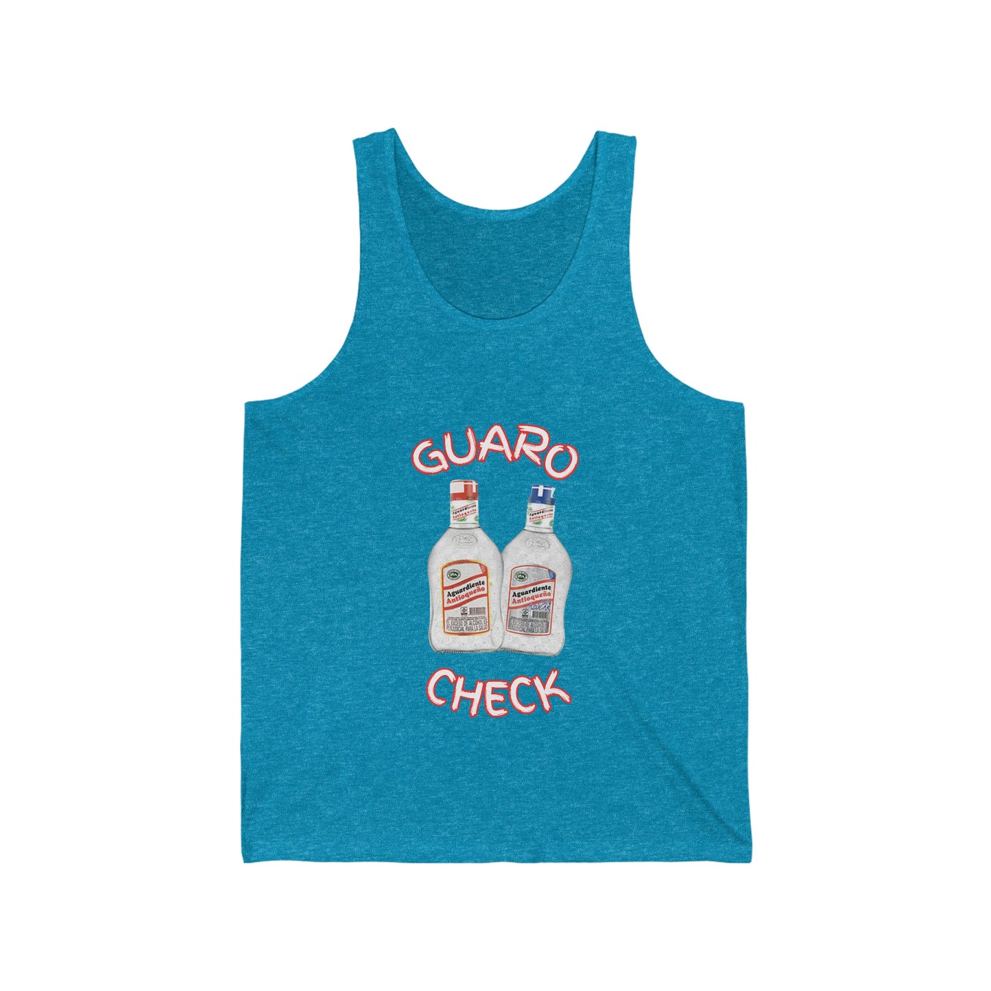 Guaro Check Adult Tank - BRAZEN BUY thsirt shirt