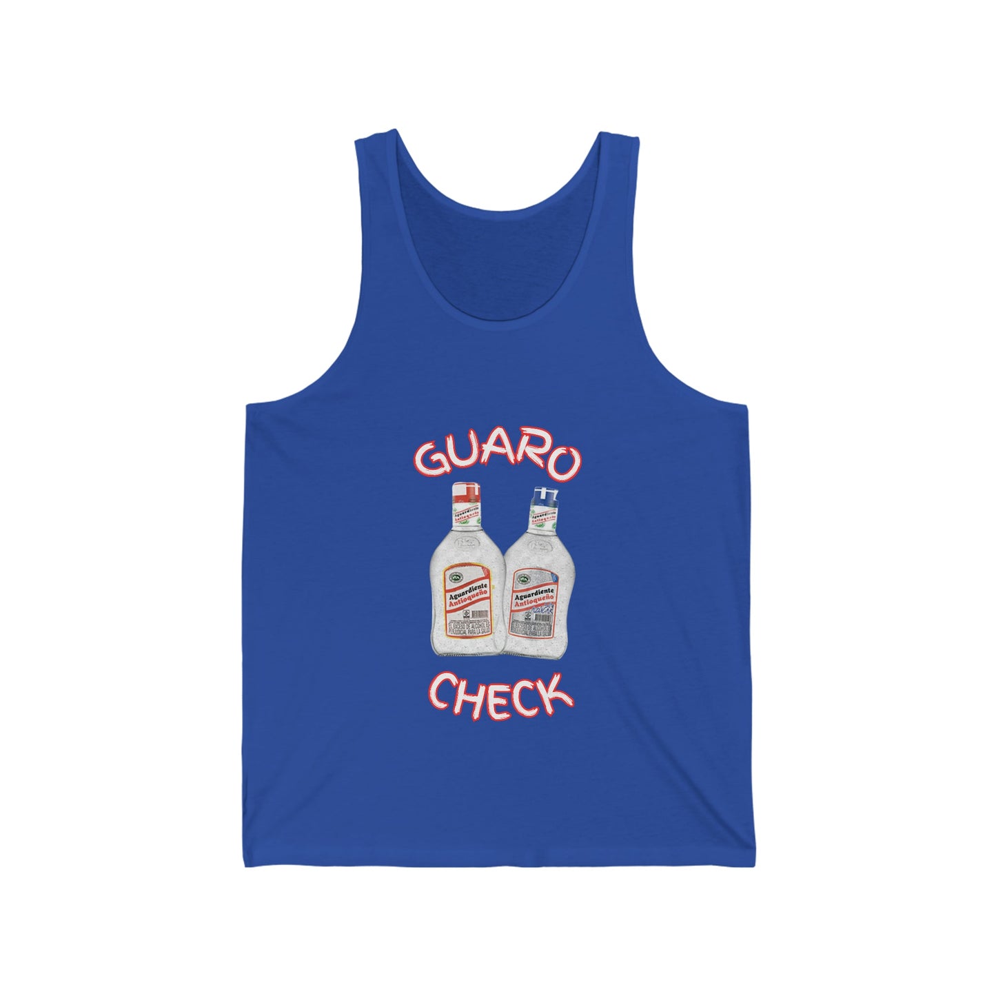 Guaro Check Adult Tank - BRAZEN BUY thsirt shirt