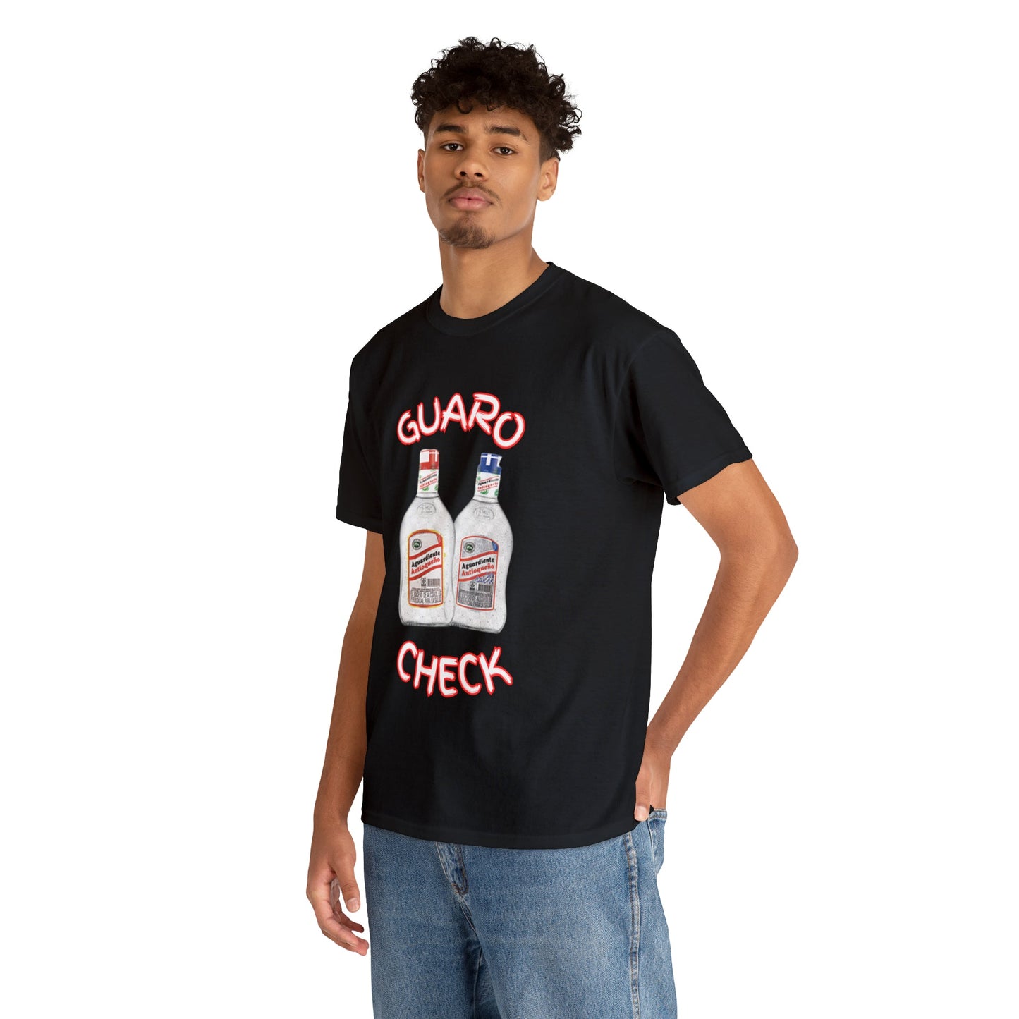 Guaro Check Adult Tee - BRAZEN BUY thsirt shirt