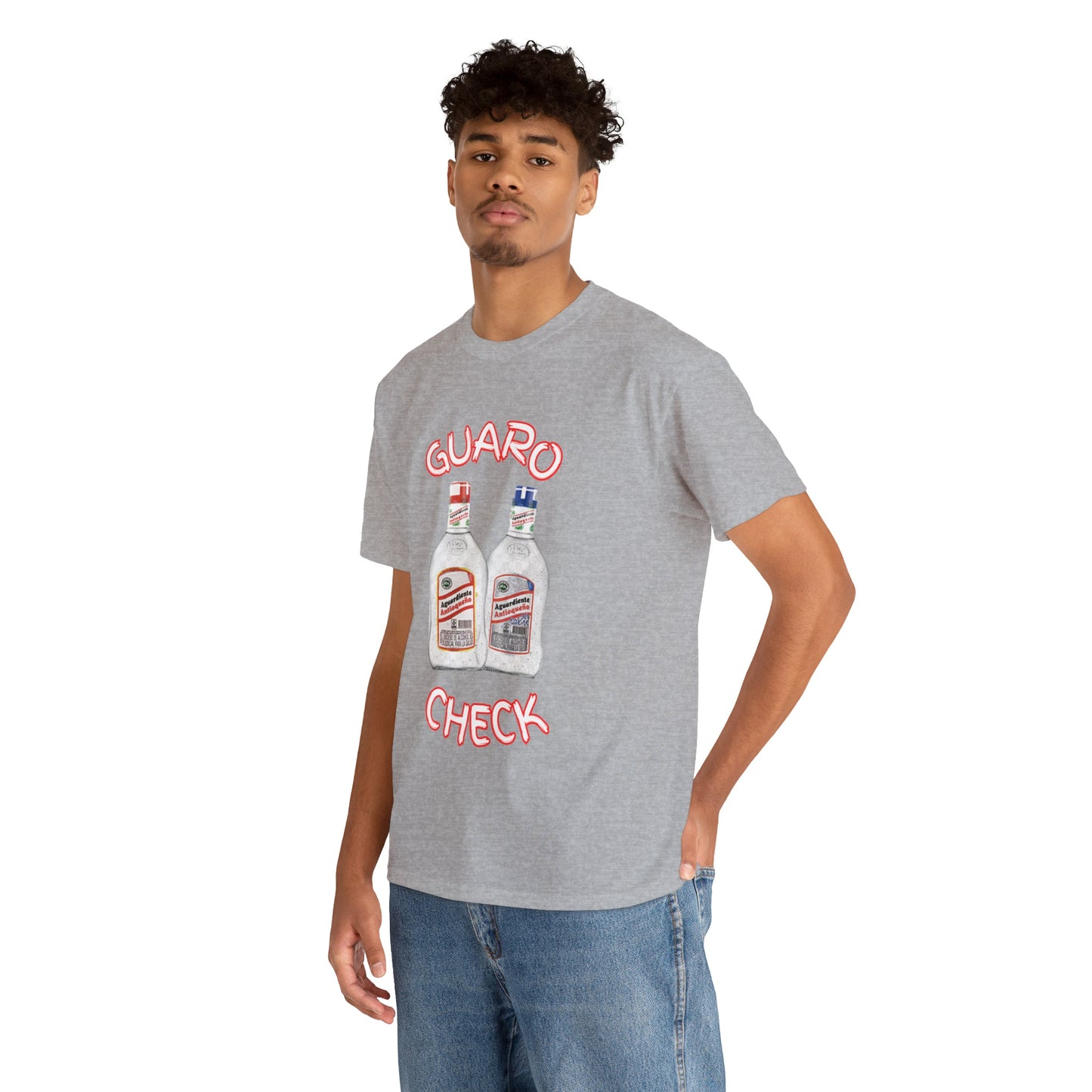 Guaro Check Adult Tee - BRAZEN BUY thsirt shirt