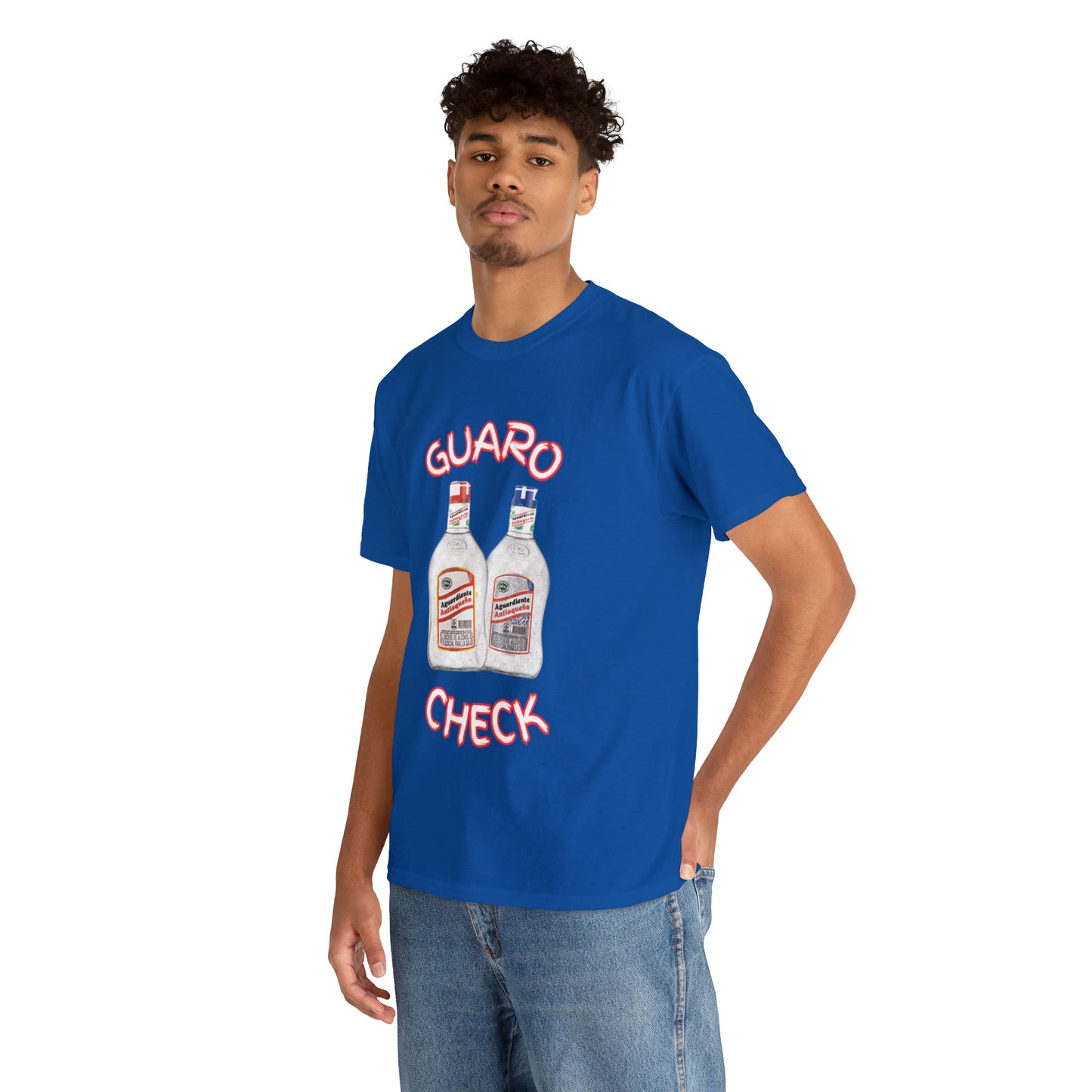 Guaro Check Adult Tee - BRAZEN BUY thsirt shirt