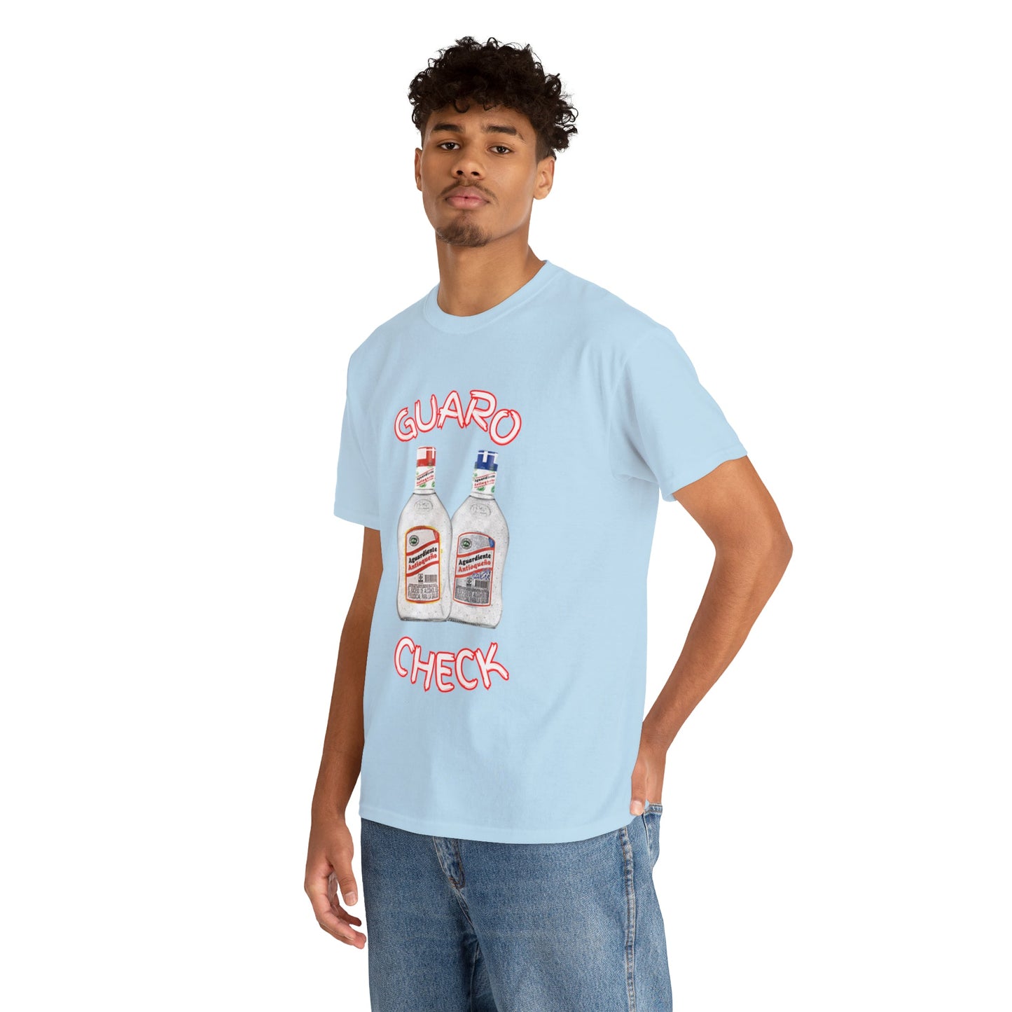Guaro Check Adult Tee - BRAZEN BUY thsirt shirt