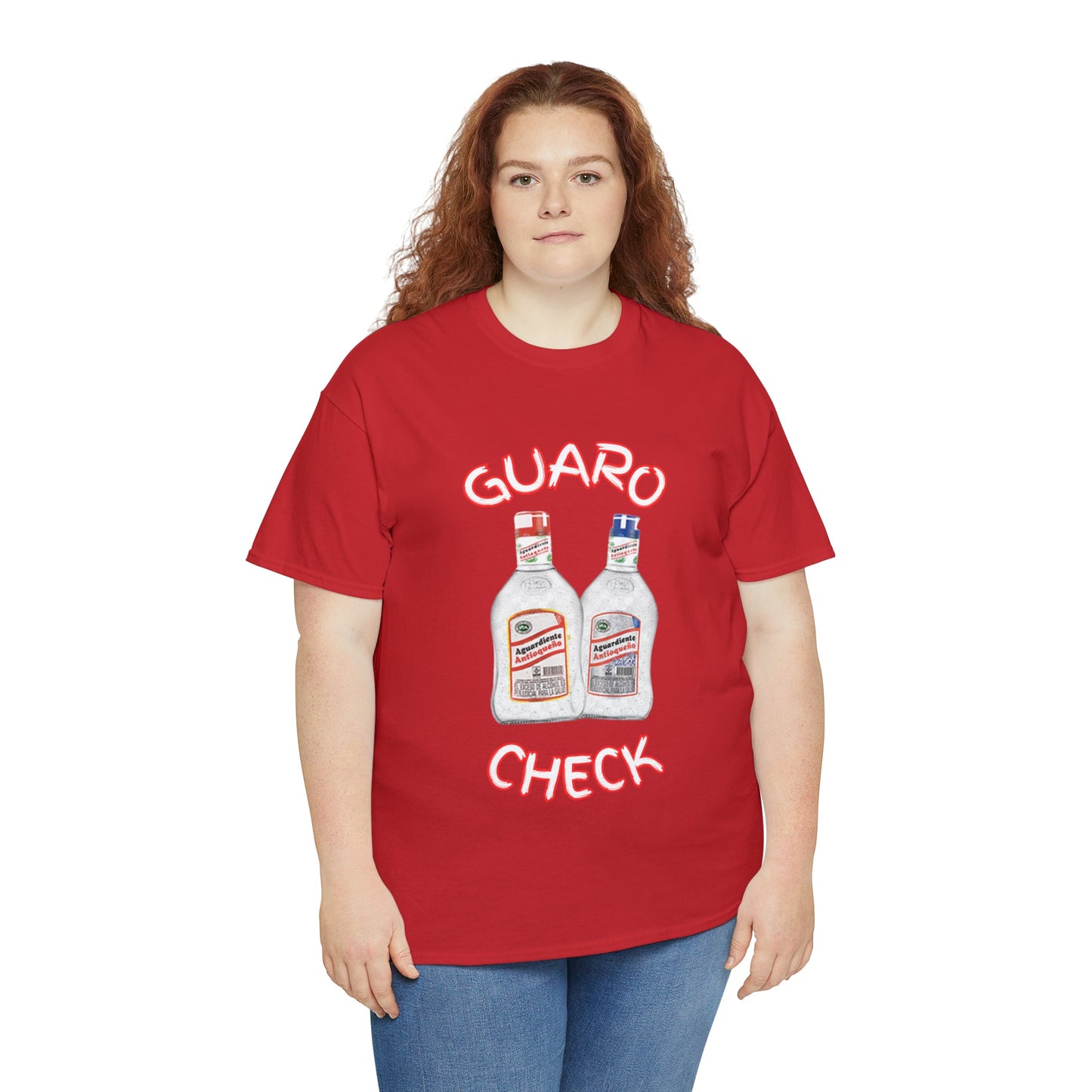 Guaro Check Adult Tee - BRAZEN BUY thsirt shirt