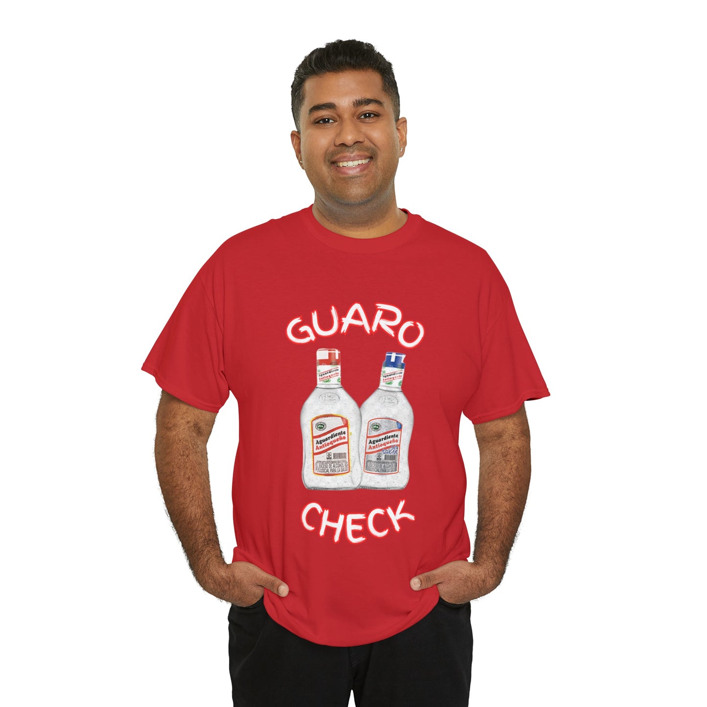 Guaro Check Adult Tee - BRAZEN BUY thsirt shirt