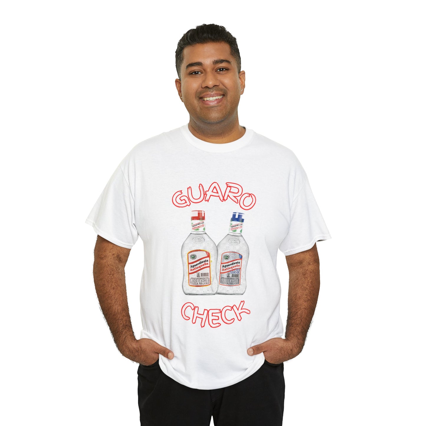 Guaro Check Adult Tee - BRAZEN BUY thsirt shirt