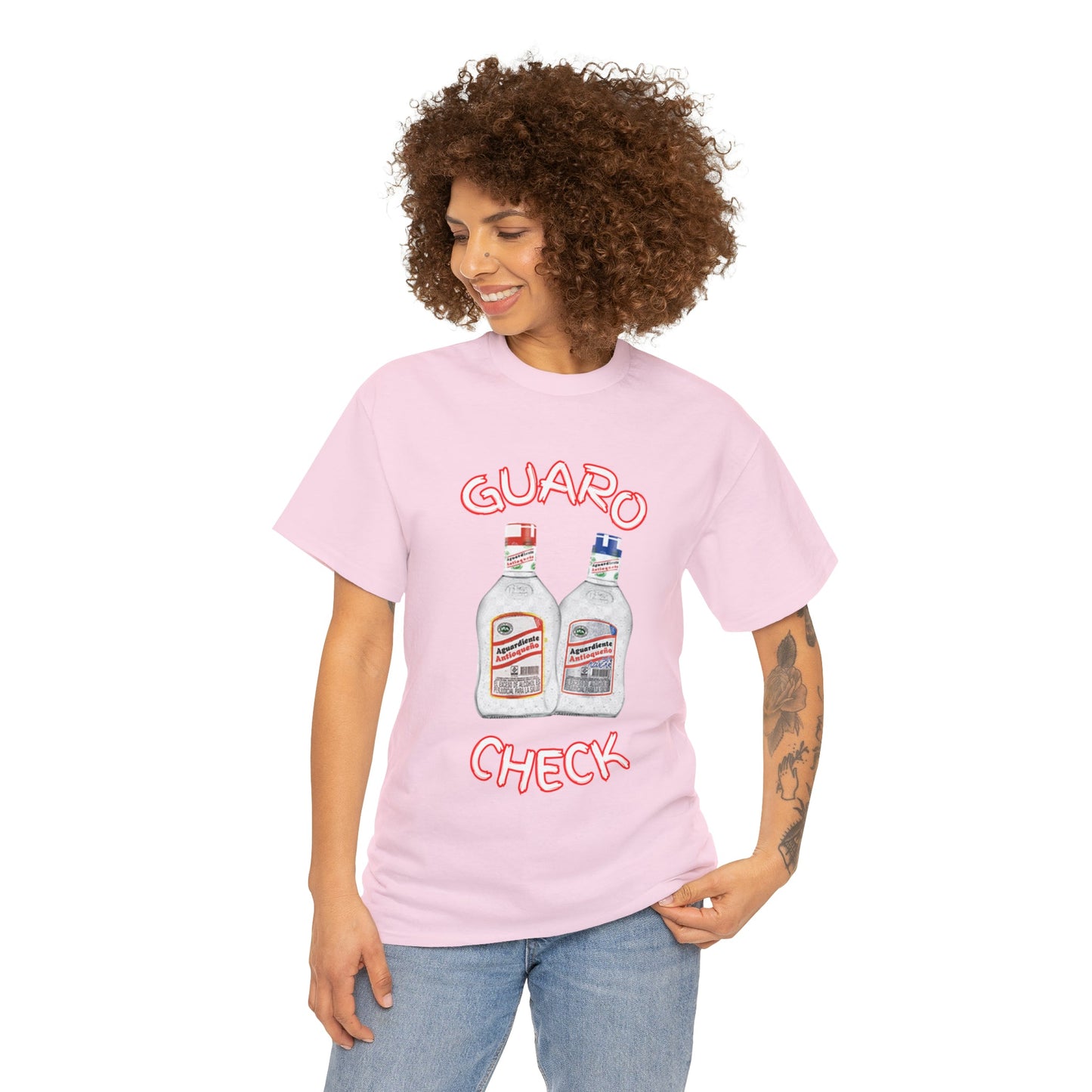 Guaro Check Adult Tee - BRAZEN BUY thsirt shirt