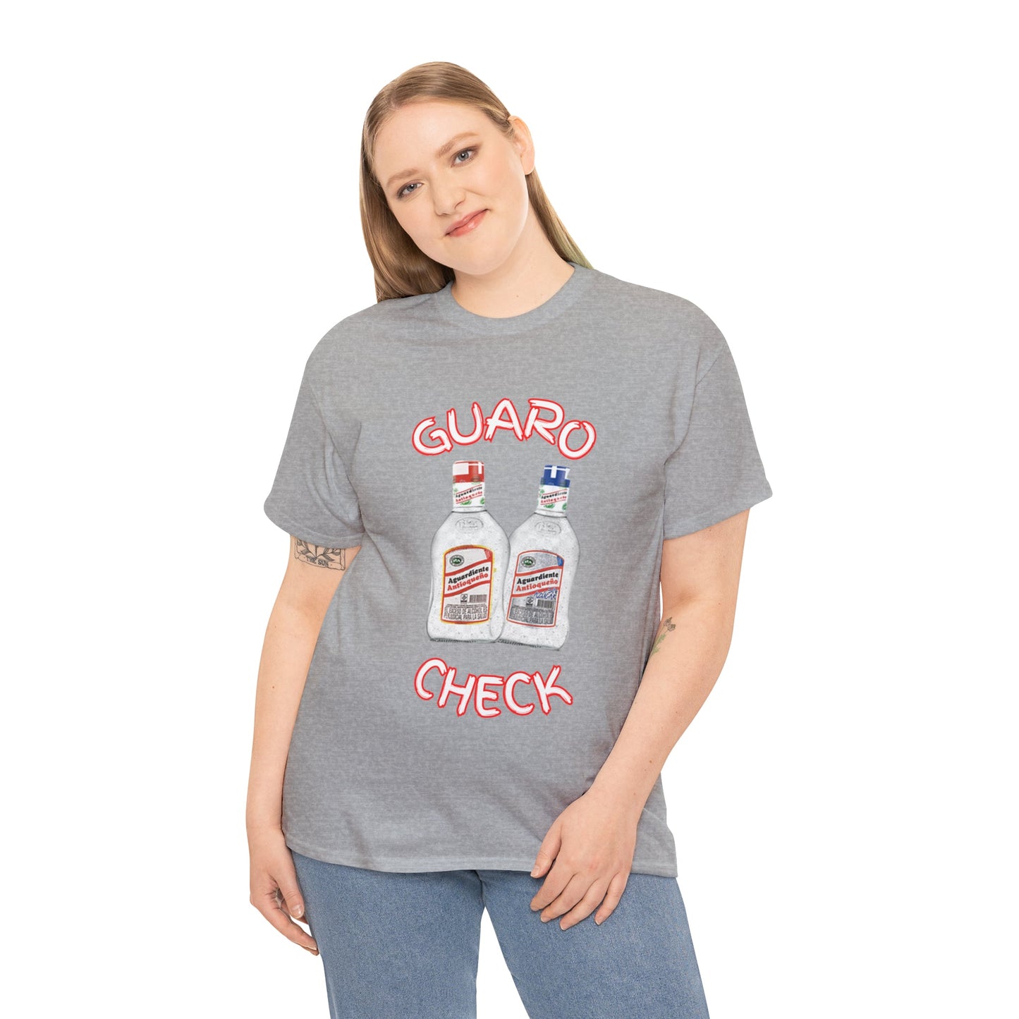 Guaro Check Adult Tee - BRAZEN BUY thsirt shirt