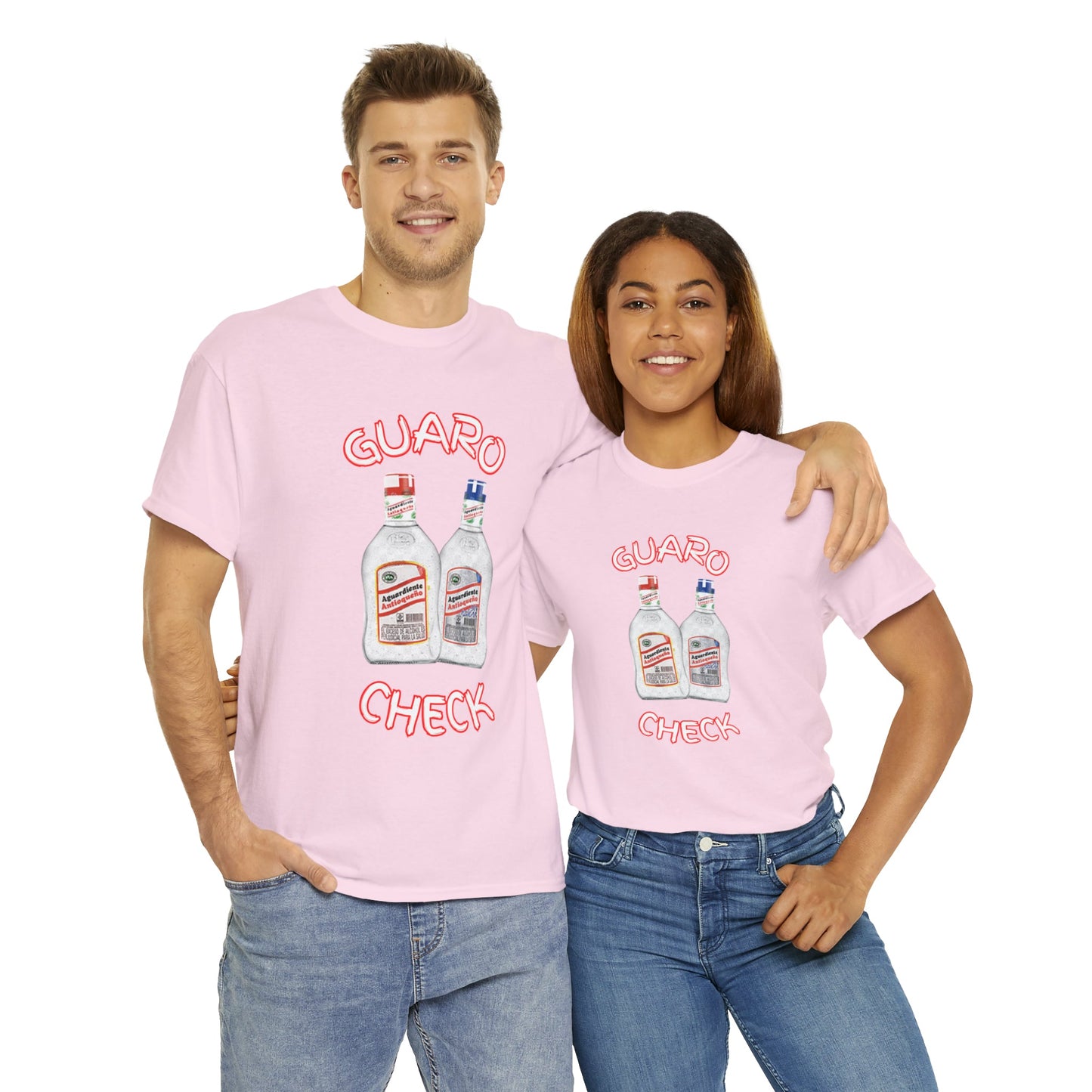 Guaro Check Adult Tee - BRAZEN BUY thsirt shirt