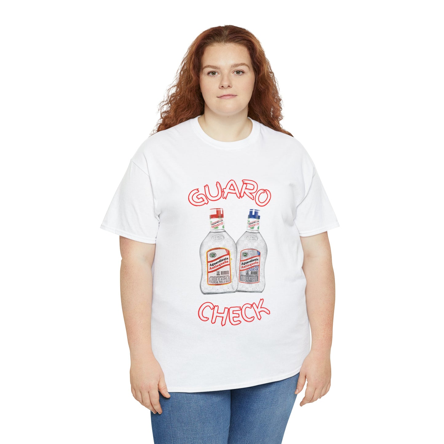 Guaro Check Adult Tee - BRAZEN BUY thsirt shirt