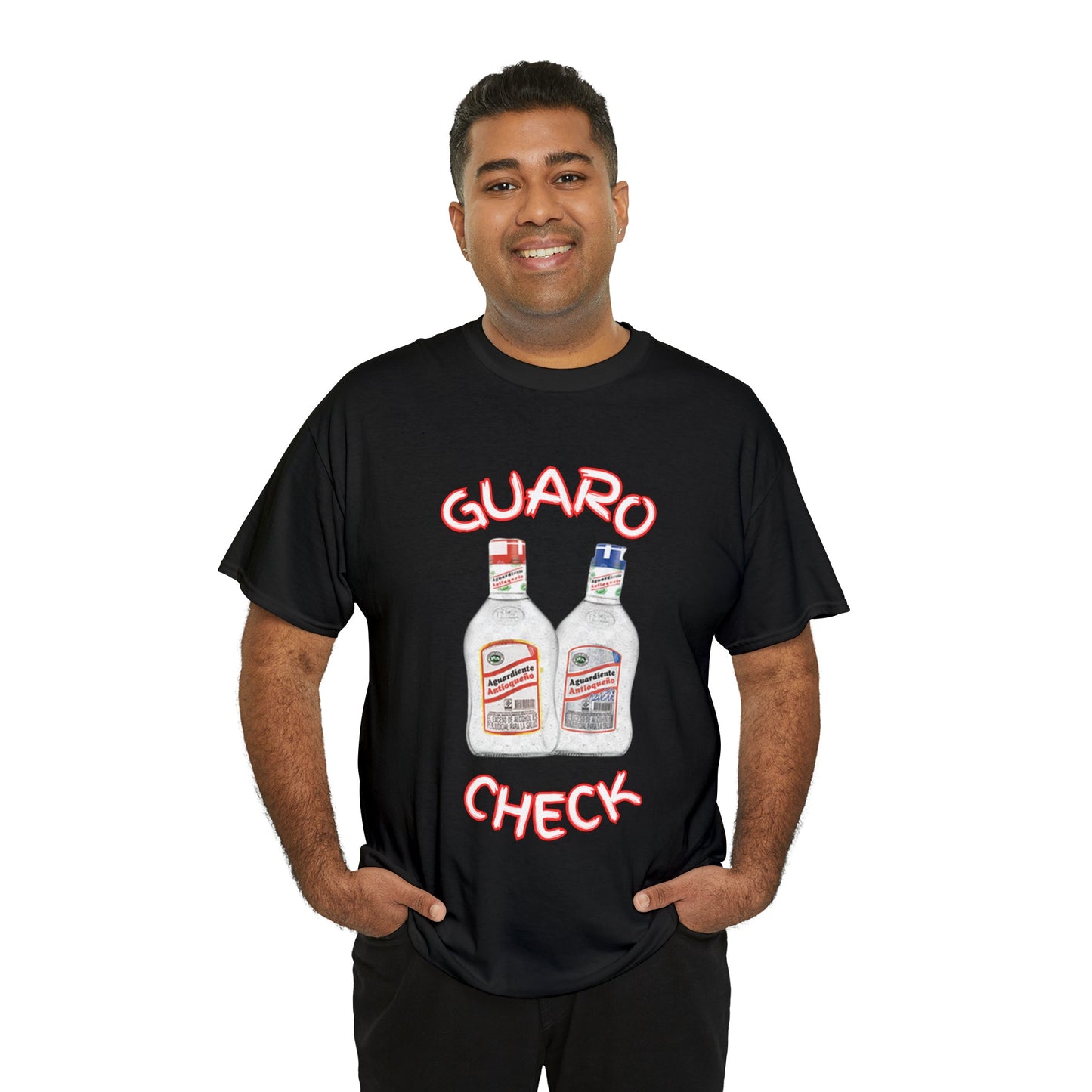 Guaro Check Adult Tee - BRAZEN BUY thsirt shirt