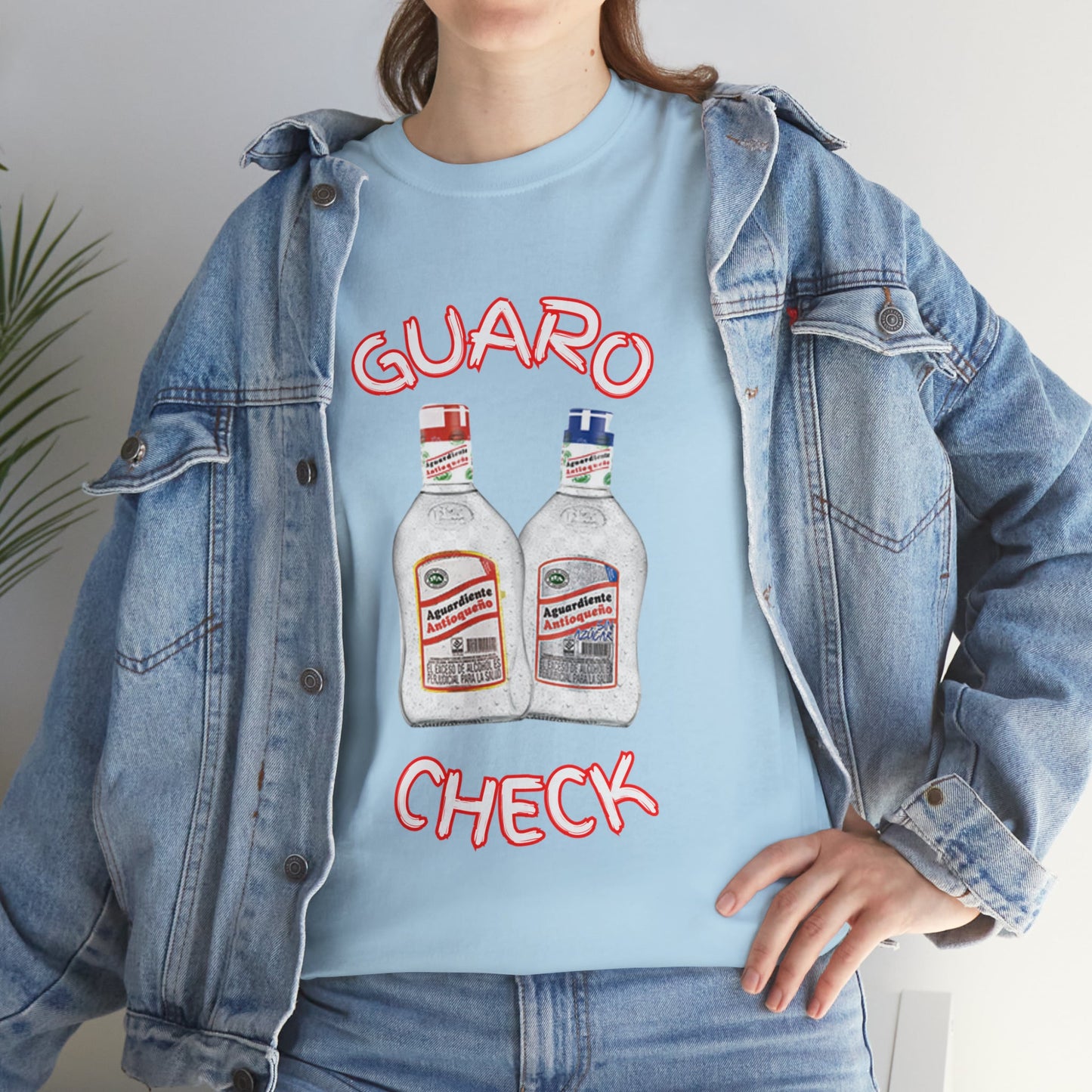 Guaro Check Adult Tee - BRAZEN BUY thsirt shirt