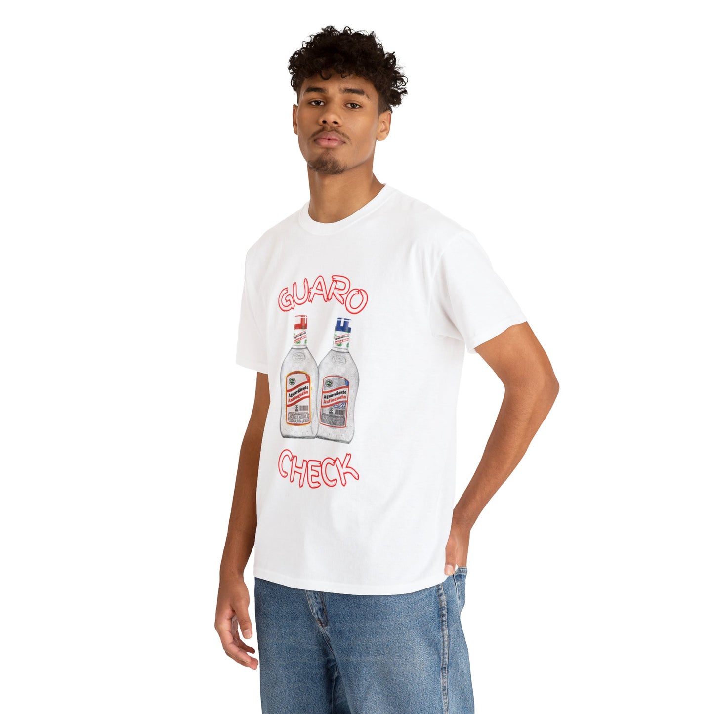 Guaro Check Adult Tee - BRAZEN BUY thsirt shirt