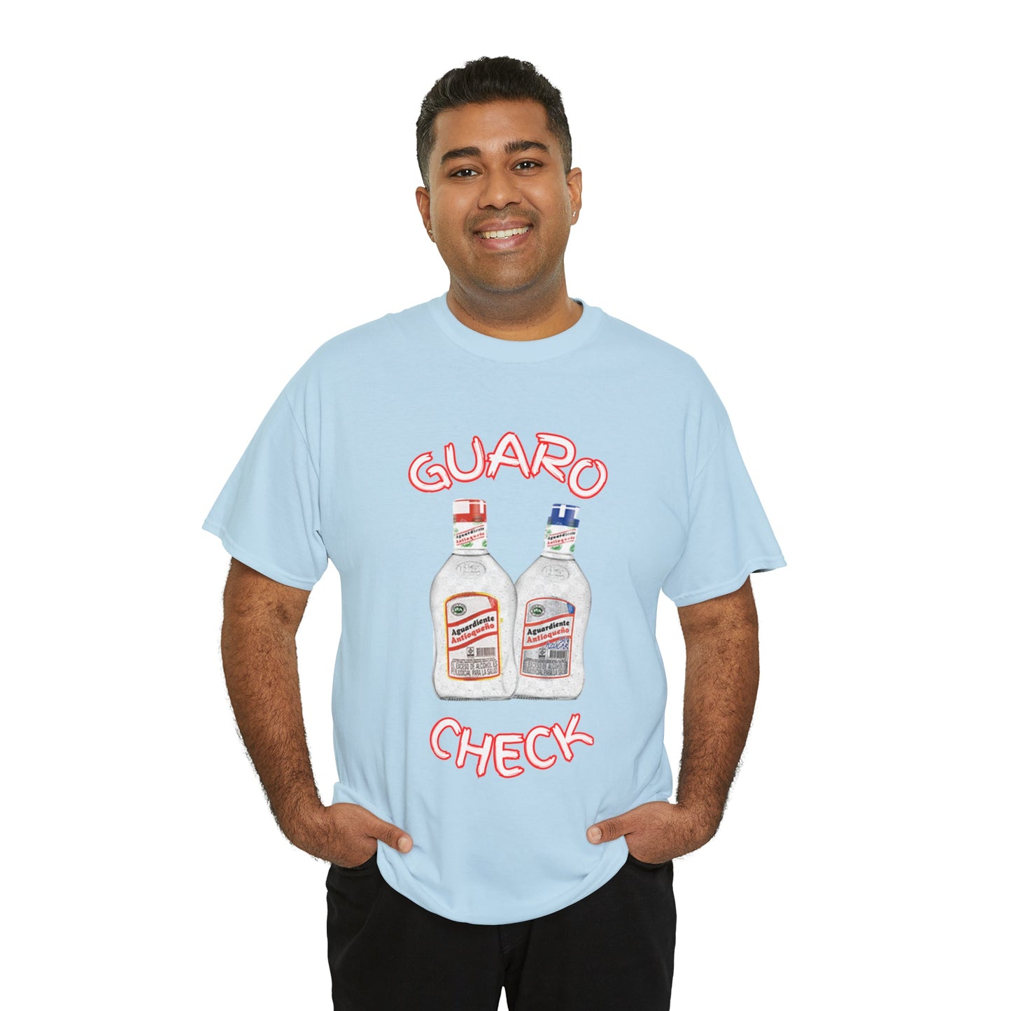 Guaro Check Adult Tee - BRAZEN BUY thsirt shirt