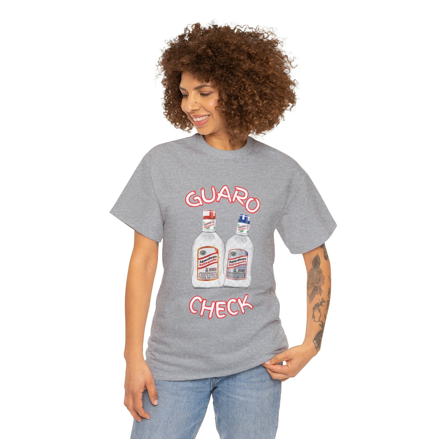 Guaro Check Adult Tee - BRAZEN BUY thsirt shirt