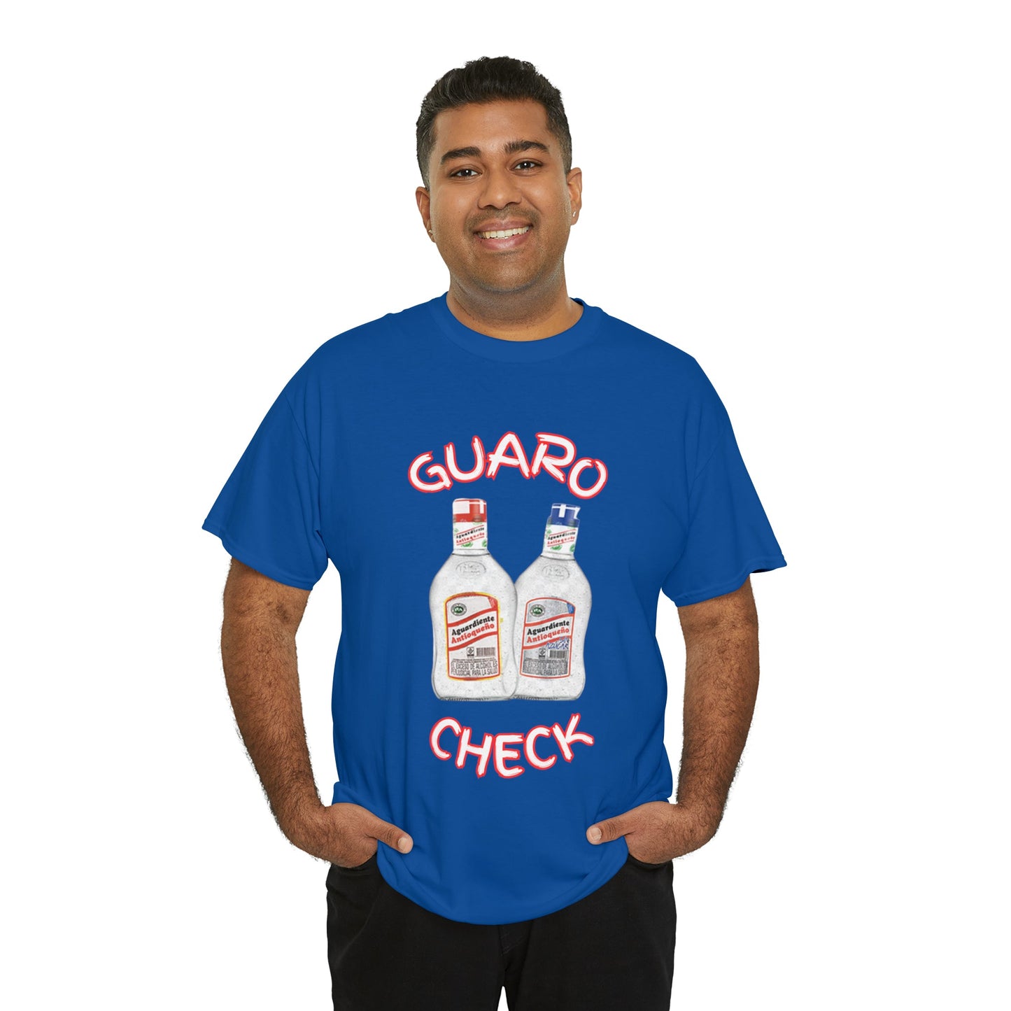 Guaro Check Adult Tee - BRAZEN BUY thsirt shirt