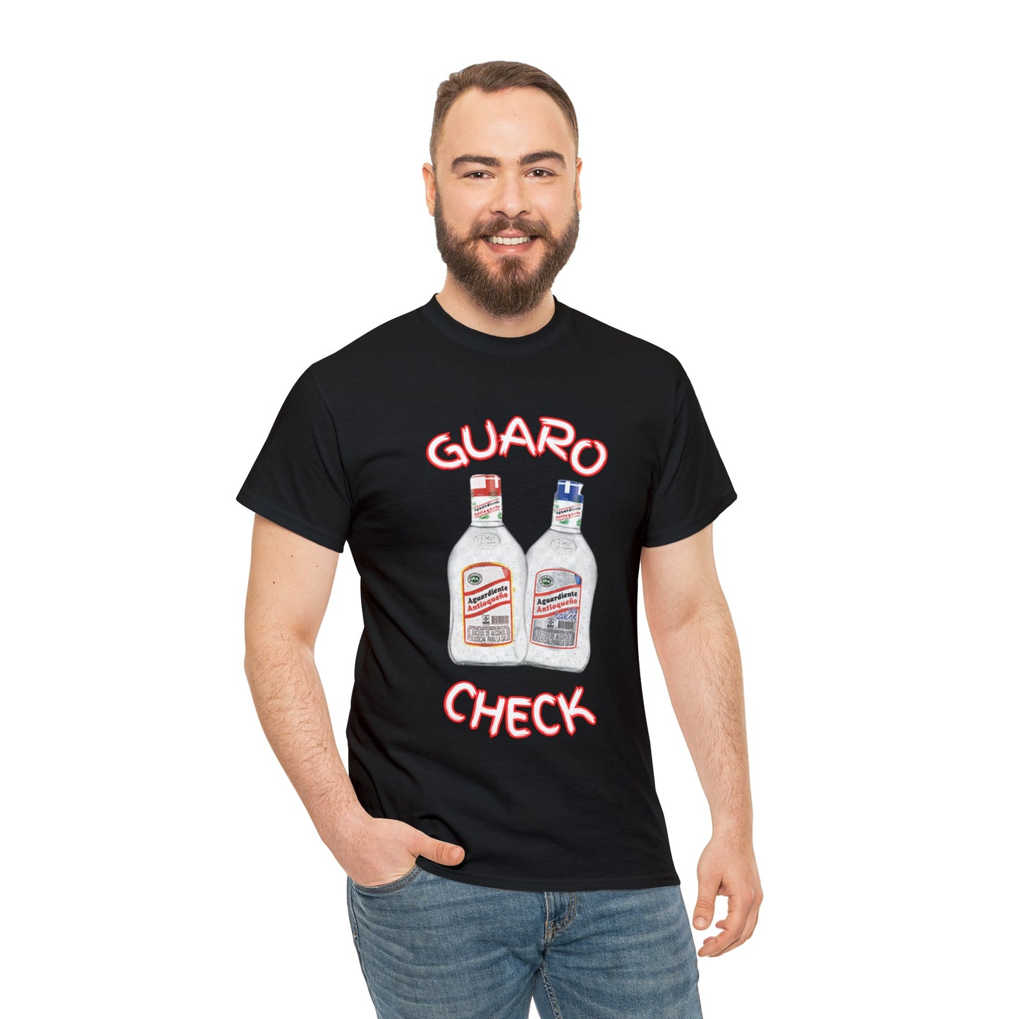 Guaro Check Adult Tee - BRAZEN BUY thsirt shirt
