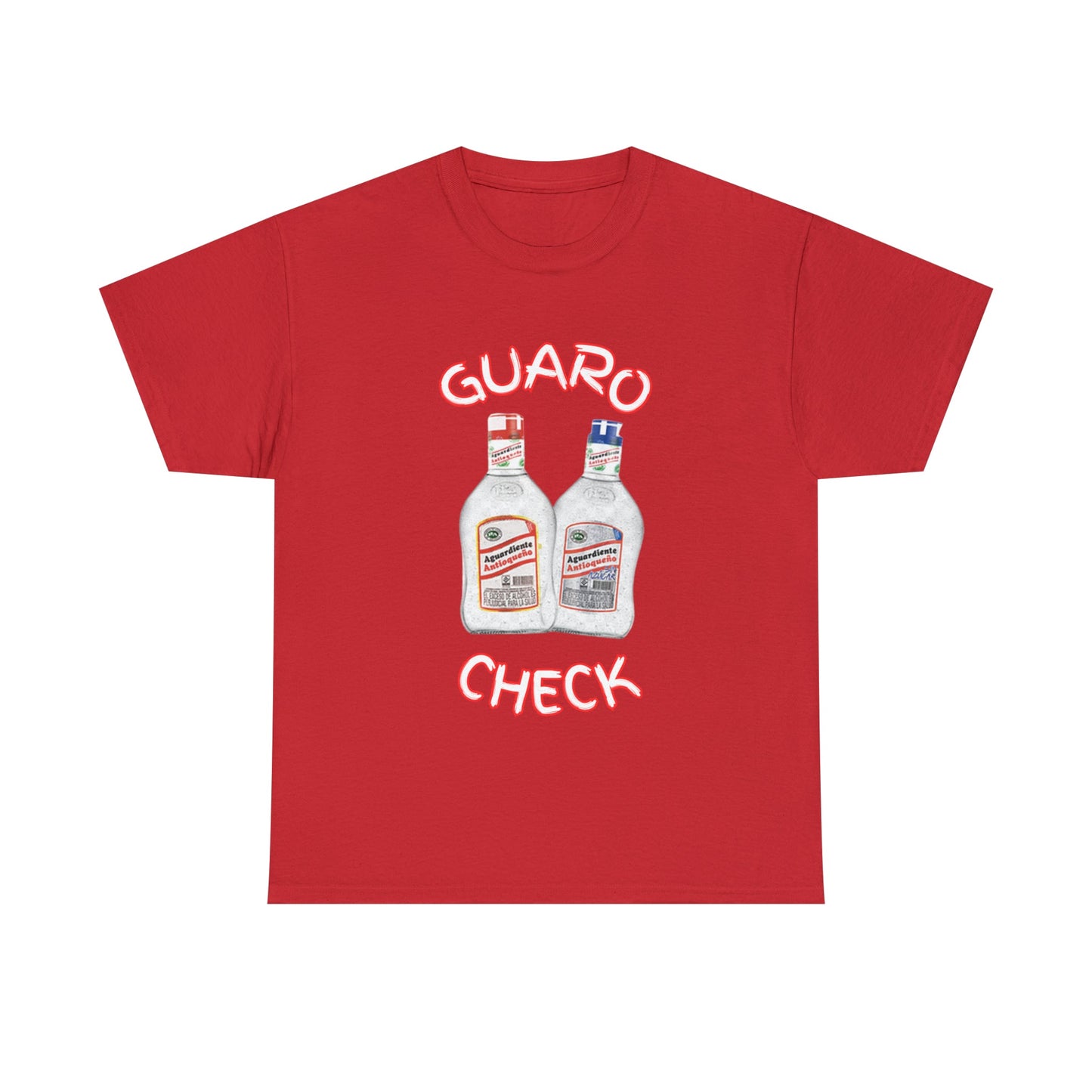 Guaro Check Adult Tee - BRAZEN BUY thsirt shirt