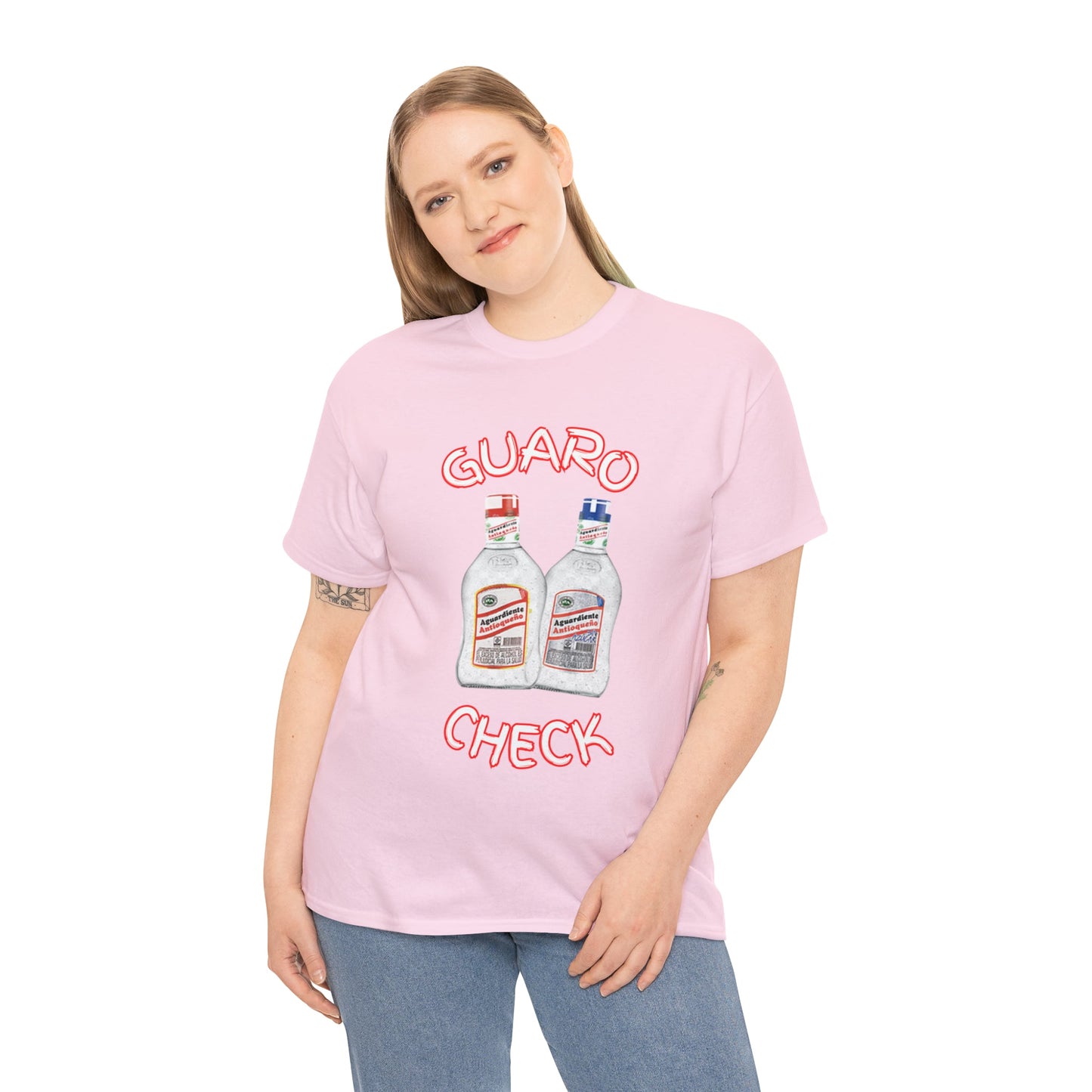 Guaro Check Adult Tee - BRAZEN BUY thsirt shirt