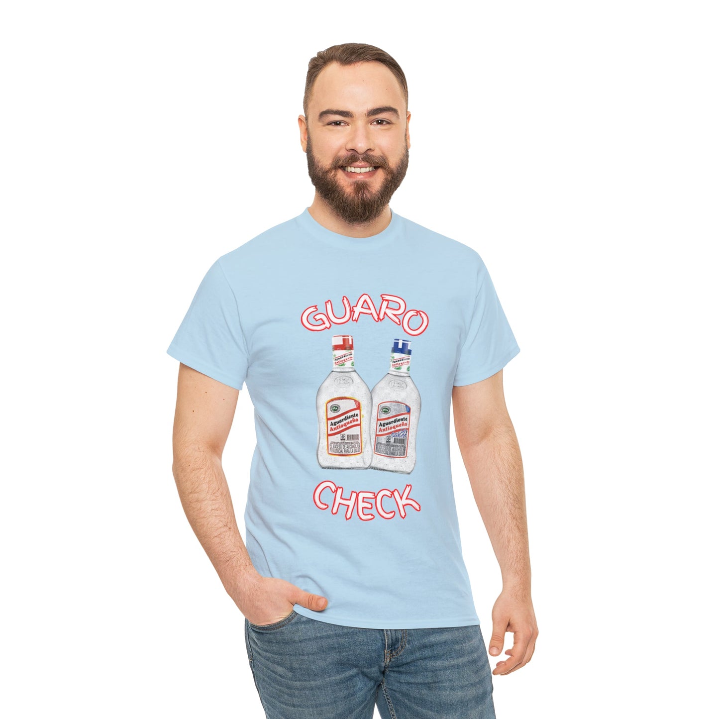 Guaro Check Adult Tee - BRAZEN BUY thsirt shirt