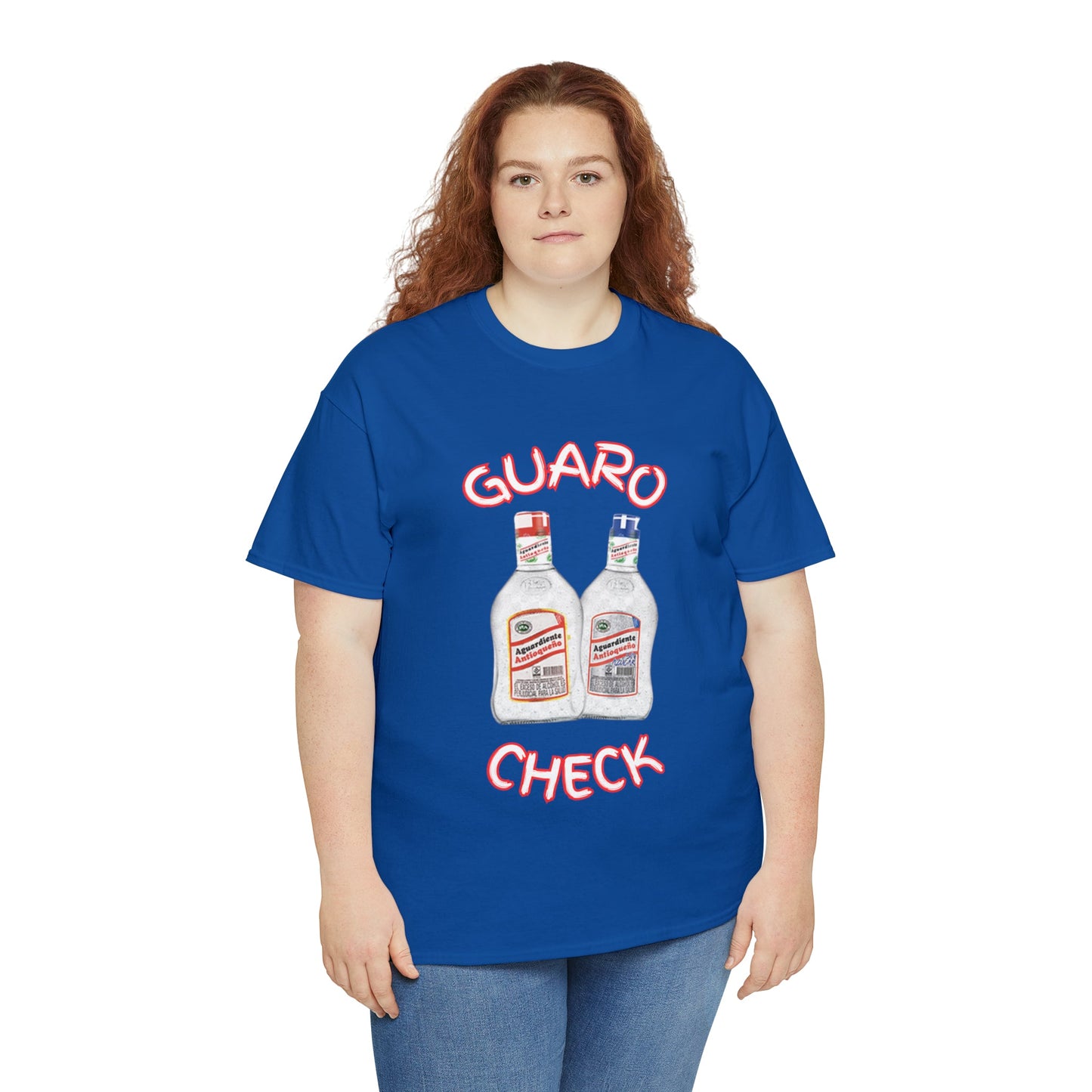 Guaro Check Adult Tee - BRAZEN BUY thsirt shirt
