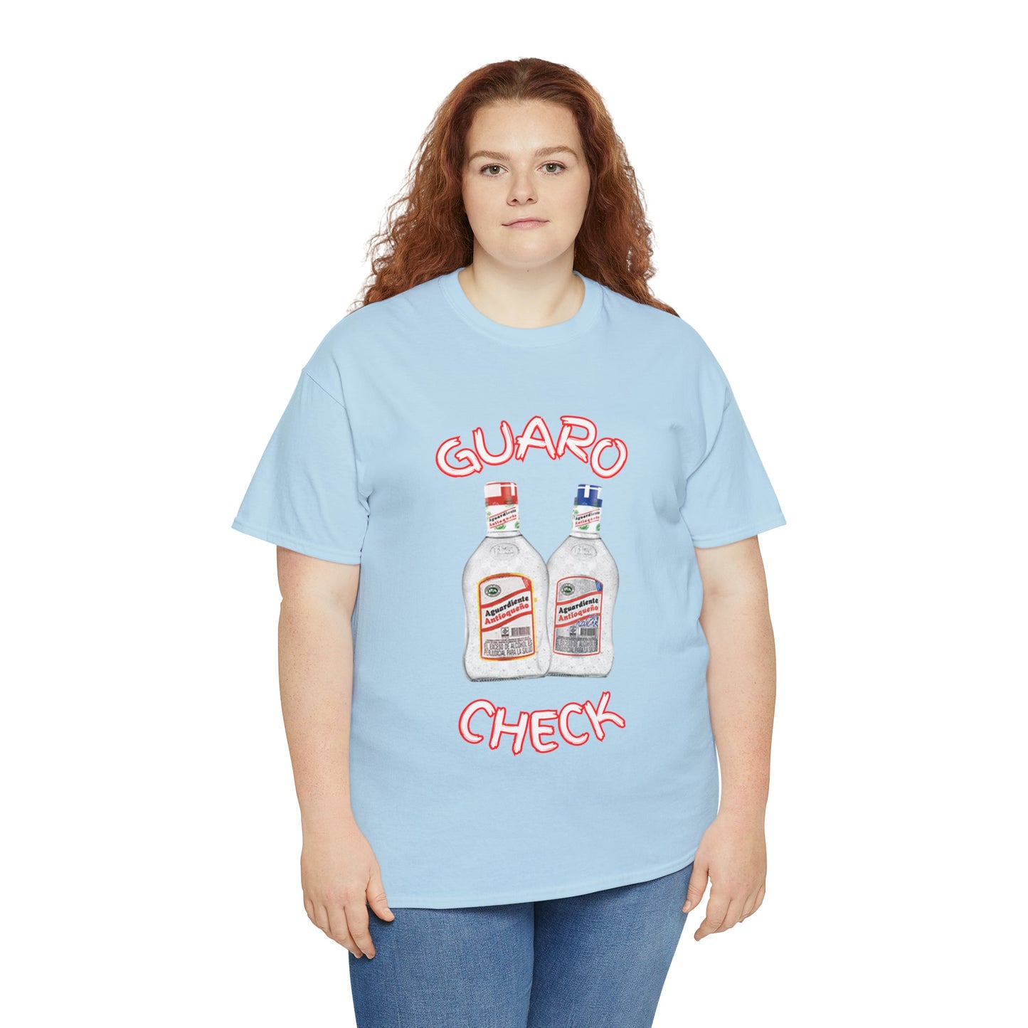 Guaro Check Adult Tee - BRAZEN BUY thsirt shirt