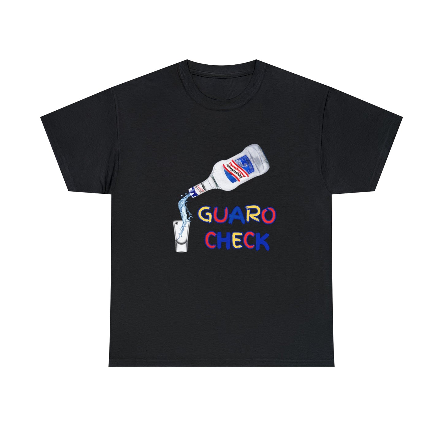 Guaro Check Shot Adult Tee - BRAZEN BUY thsirt shirt