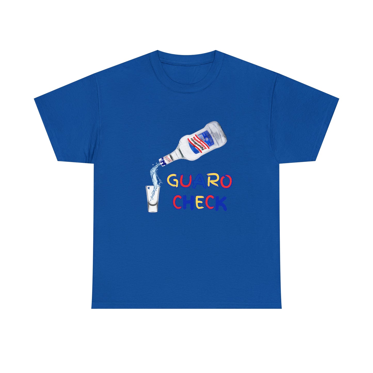 Guaro Check Shot Adult Tee - BRAZEN BUY thsirt shirt