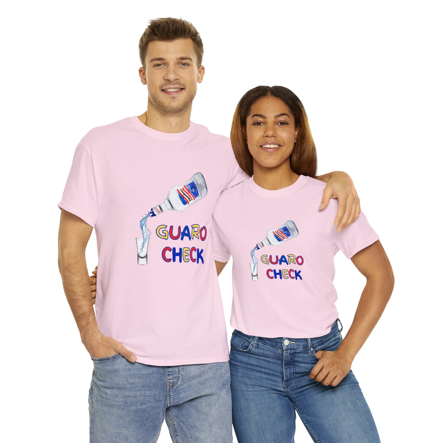 Guaro Check Shot Adult Tee - BRAZEN BUY thsirt shirt