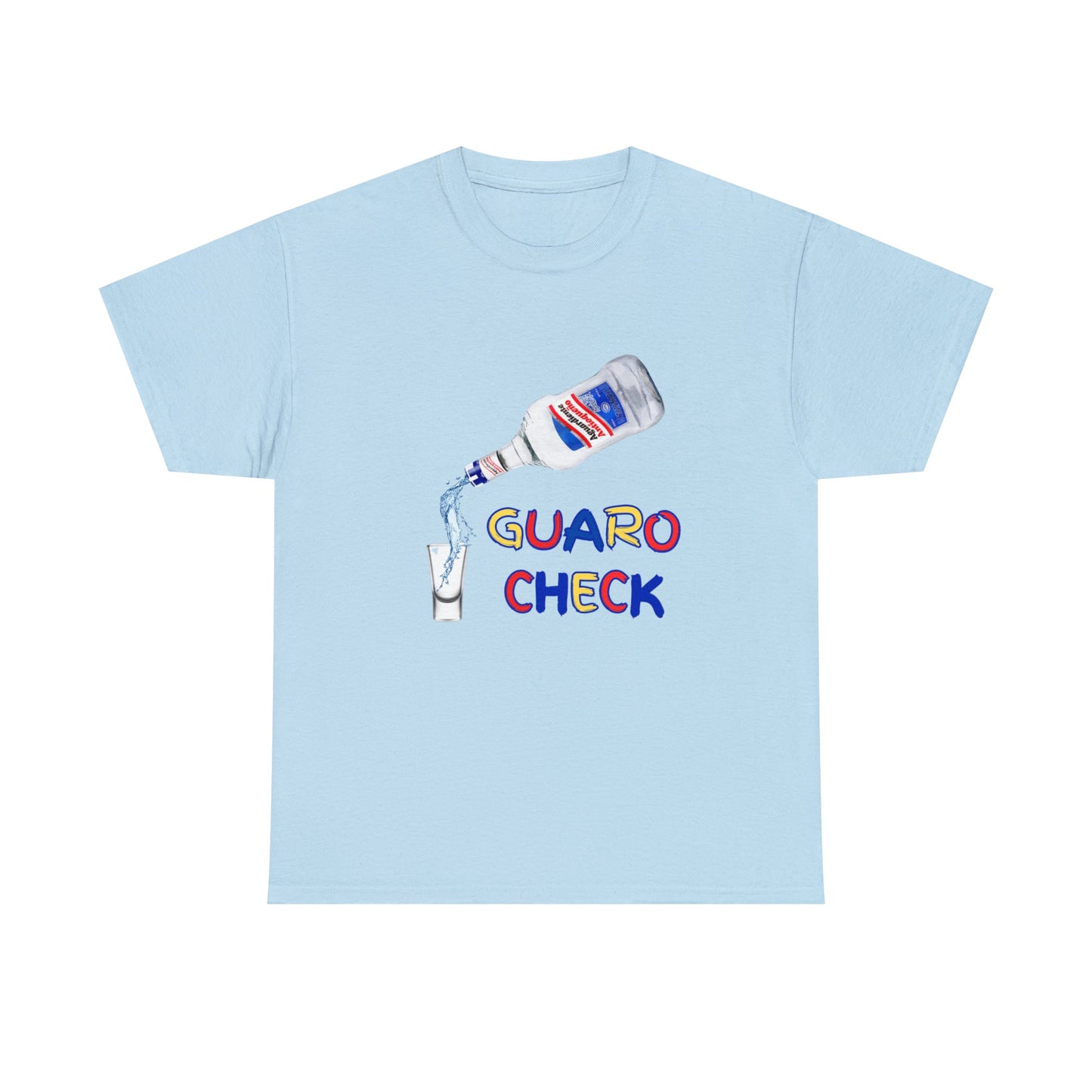 Guaro Check Shot Adult Tee - BRAZEN BUY thsirt shirt