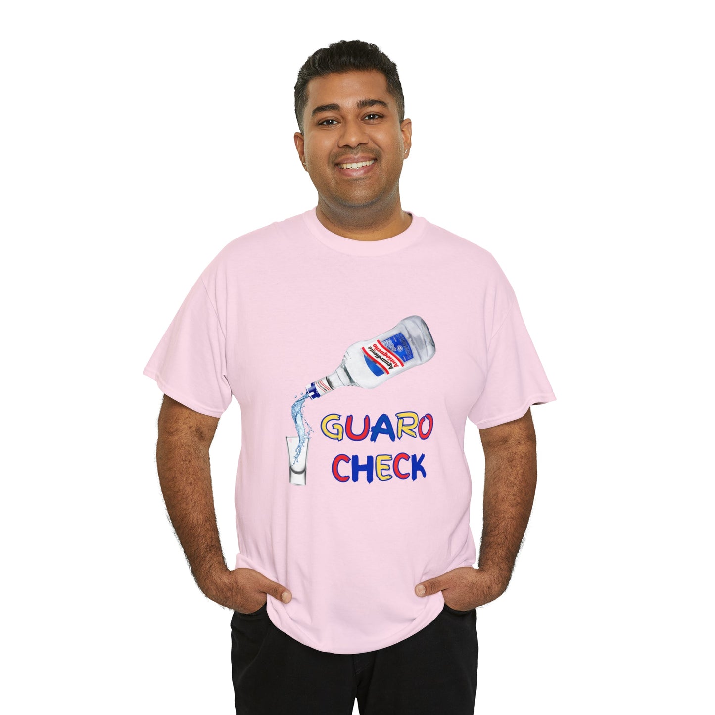 Guaro Check Shot Adult Tee - BRAZEN BUY thsirt shirt