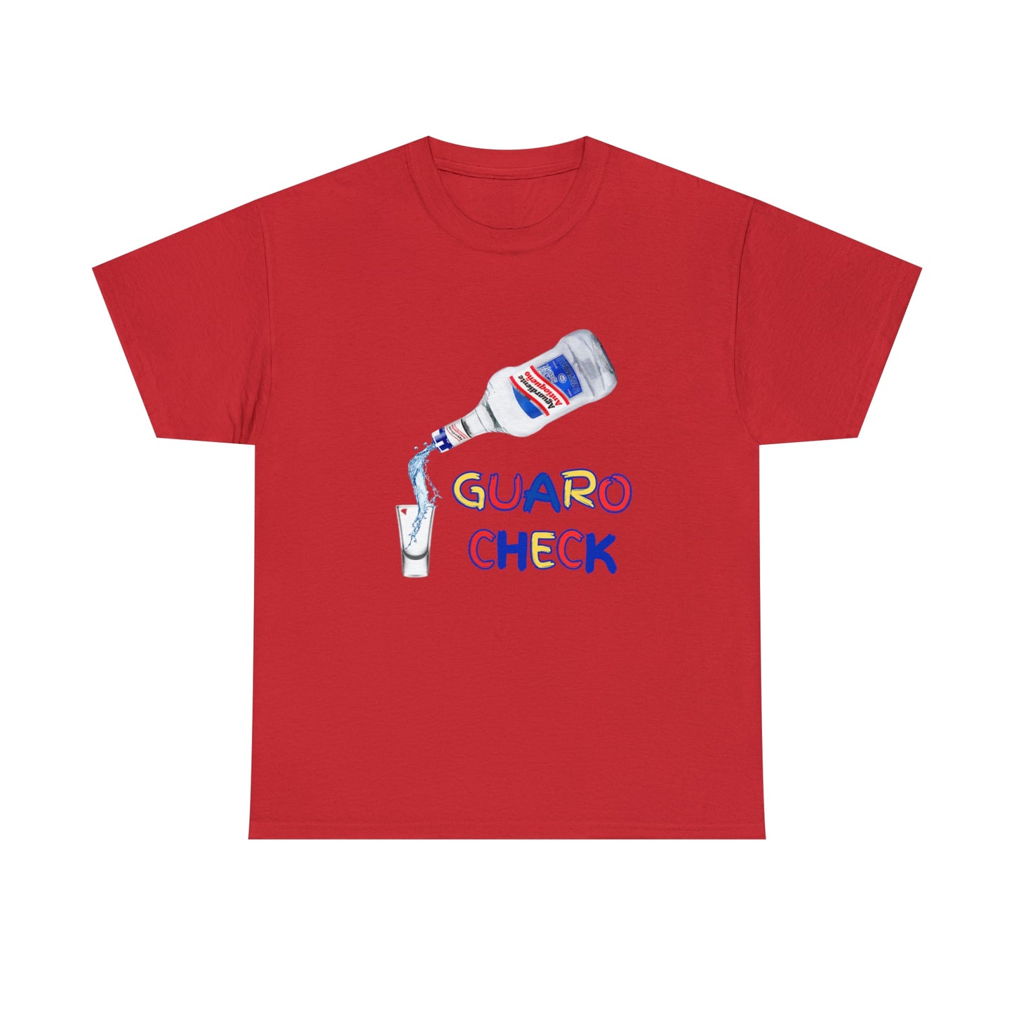 Guaro Check Shot Adult Tee - BRAZEN BUY thsirt shirt