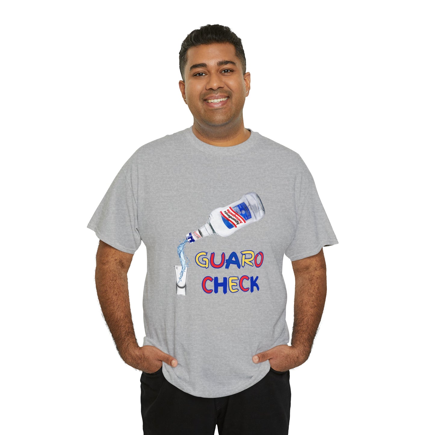 Guaro Check Shot Adult Tee - BRAZEN BUY thsirt shirt