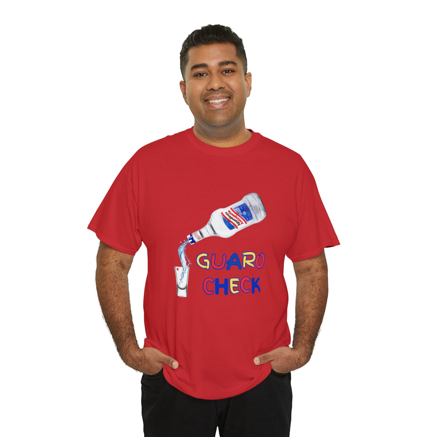 Guaro Check Shot Adult Tee - BRAZEN BUY thsirt shirt