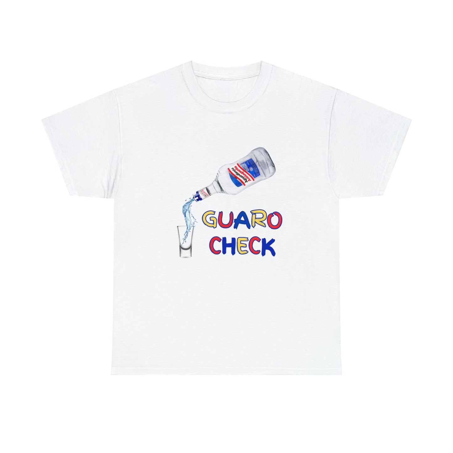 Guaro Check Shot Adult Tee - BRAZEN BUY thsirt shirt