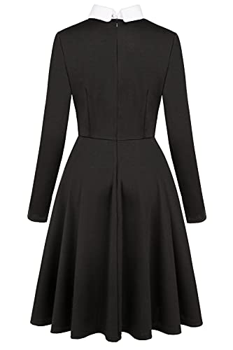 Halloween Wednesday Addams School Dress - BRAZEN BUY thsirt shirt