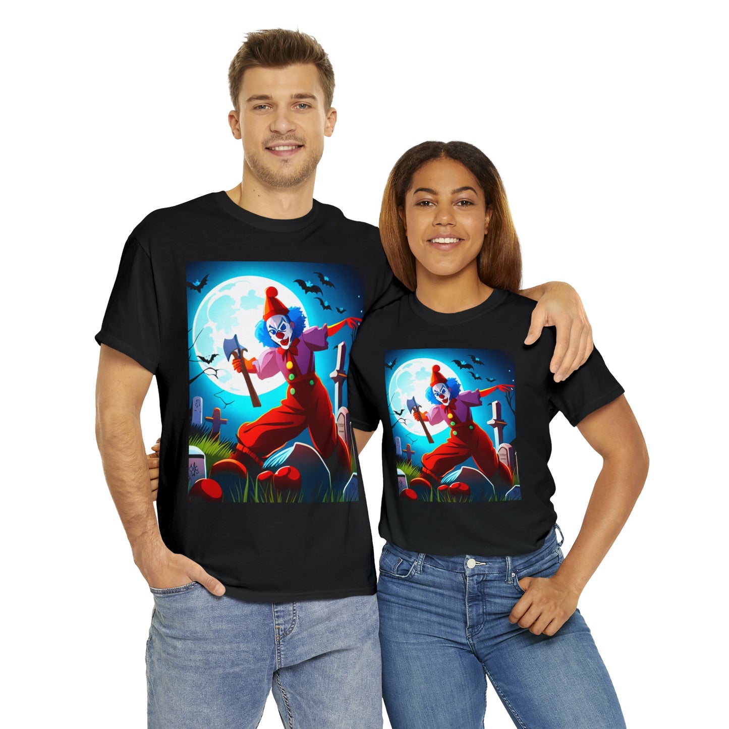 Killer Clown Halloween Tee - BRAZEN BUY thsirt shirt