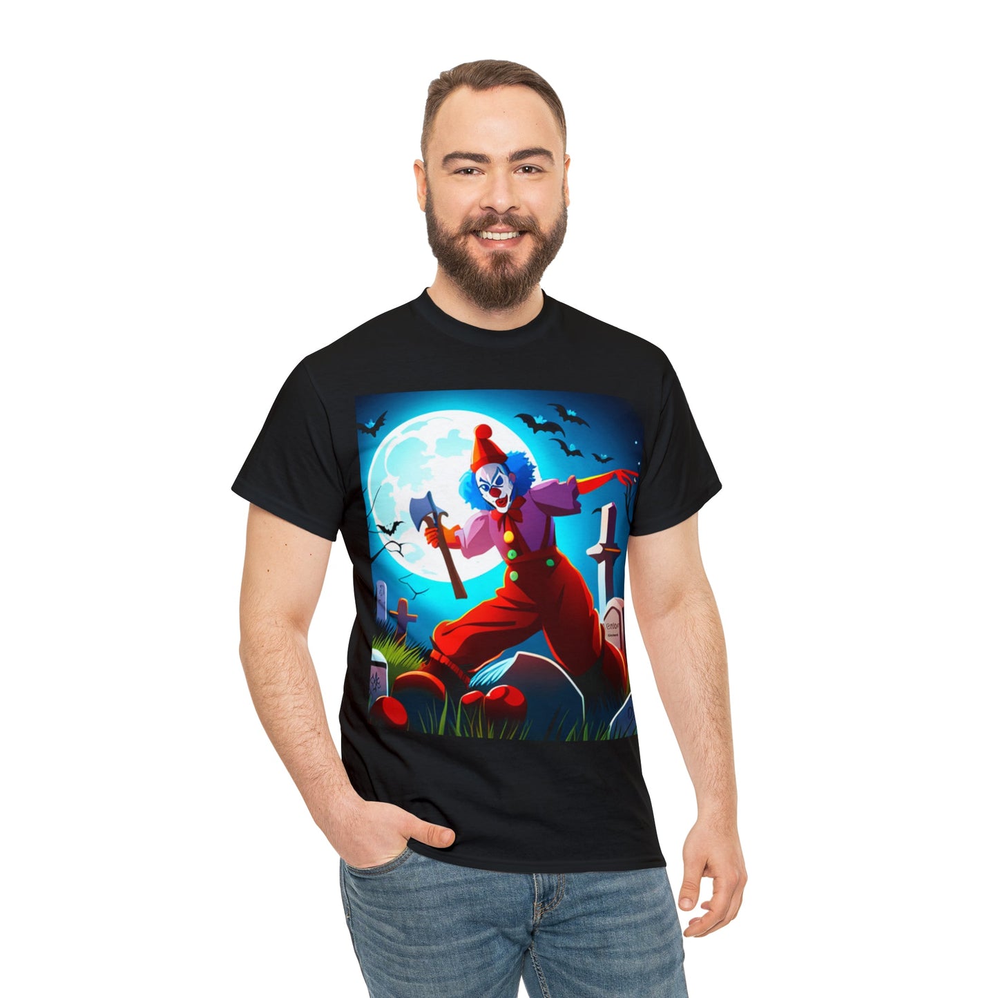 Killer Clown Halloween Tee - BRAZEN BUY thsirt shirt