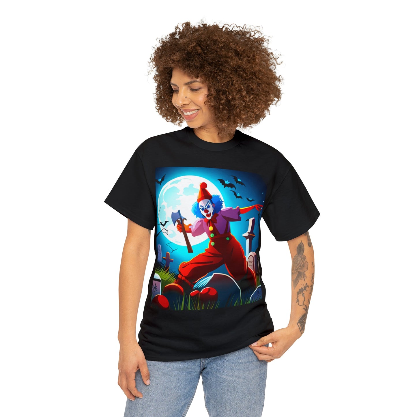 Killer Clown Halloween Tee - BRAZEN BUY thsirt shirt