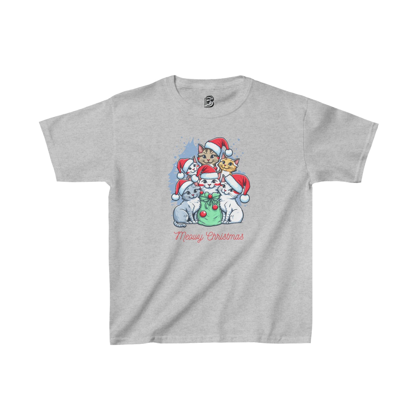 Meowy Christmas Kids Shirt - BRAZEN BUY thsirt shirt