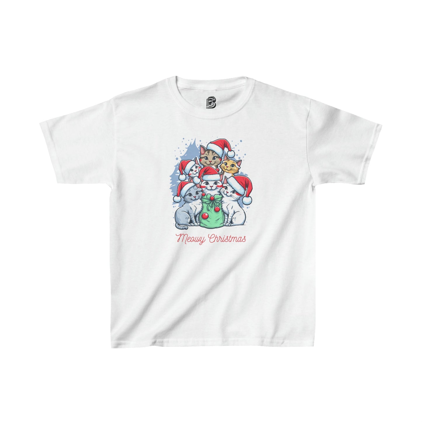 Meowy Christmas Kids Shirt - BRAZEN BUY thsirt shirt