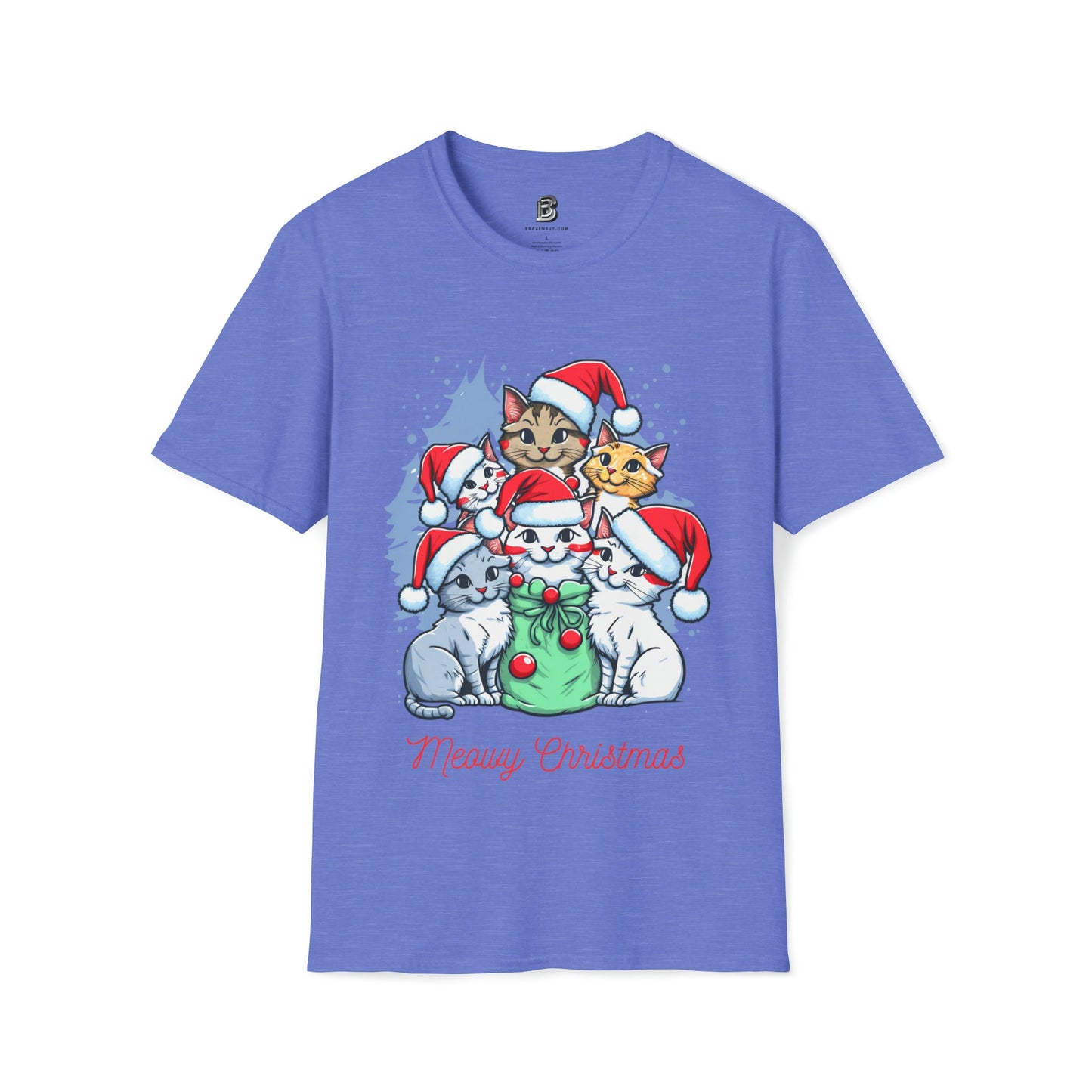 Meowy Christmas Unisex Shirt - BRAZEN BUY thsirt shirt