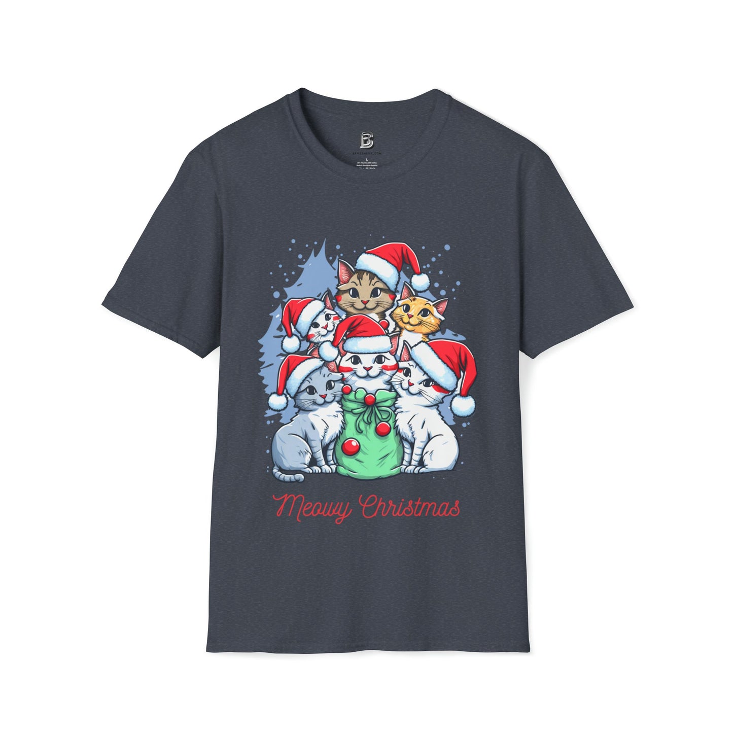 Meowy Christmas Unisex Shirt - BRAZEN BUY thsirt shirt