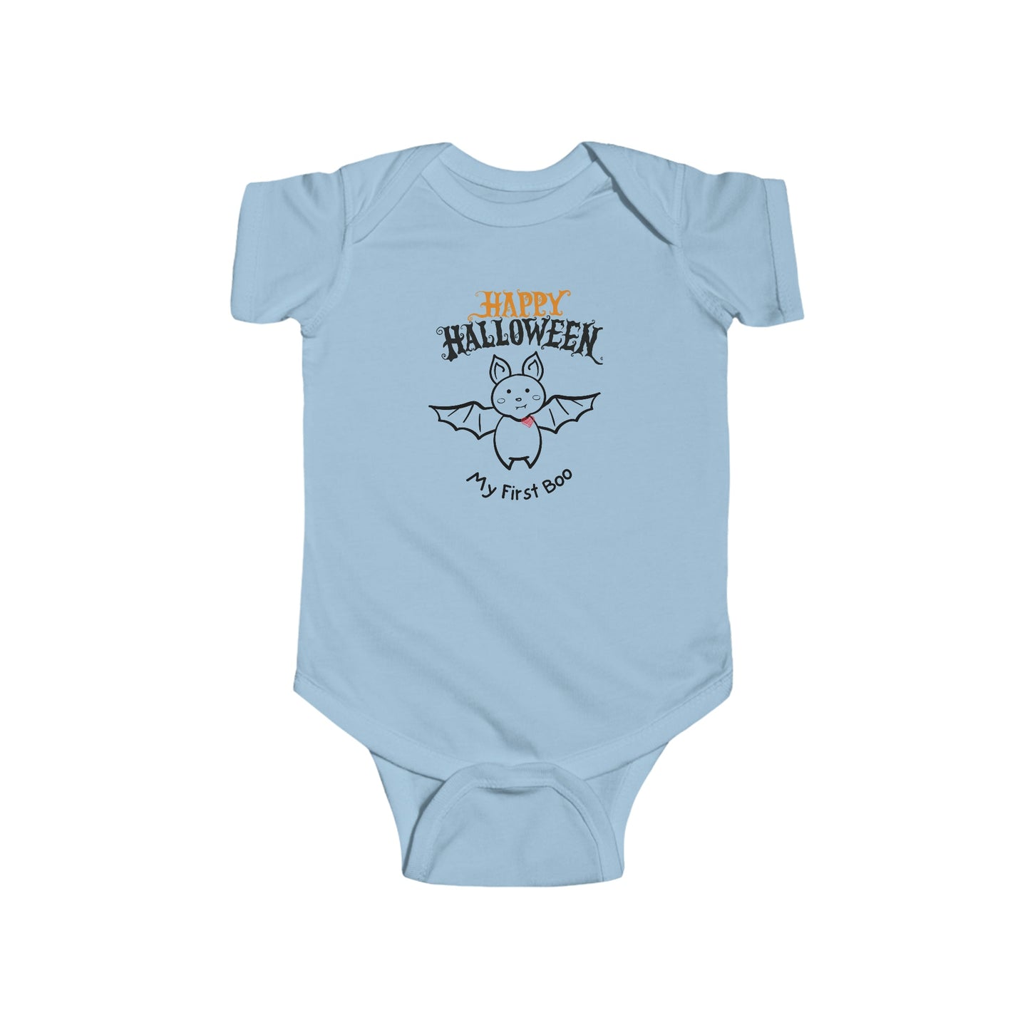 My First Boo Bat Halloween Infant Bodysuit - BRAZEN BUY thsirt shirt