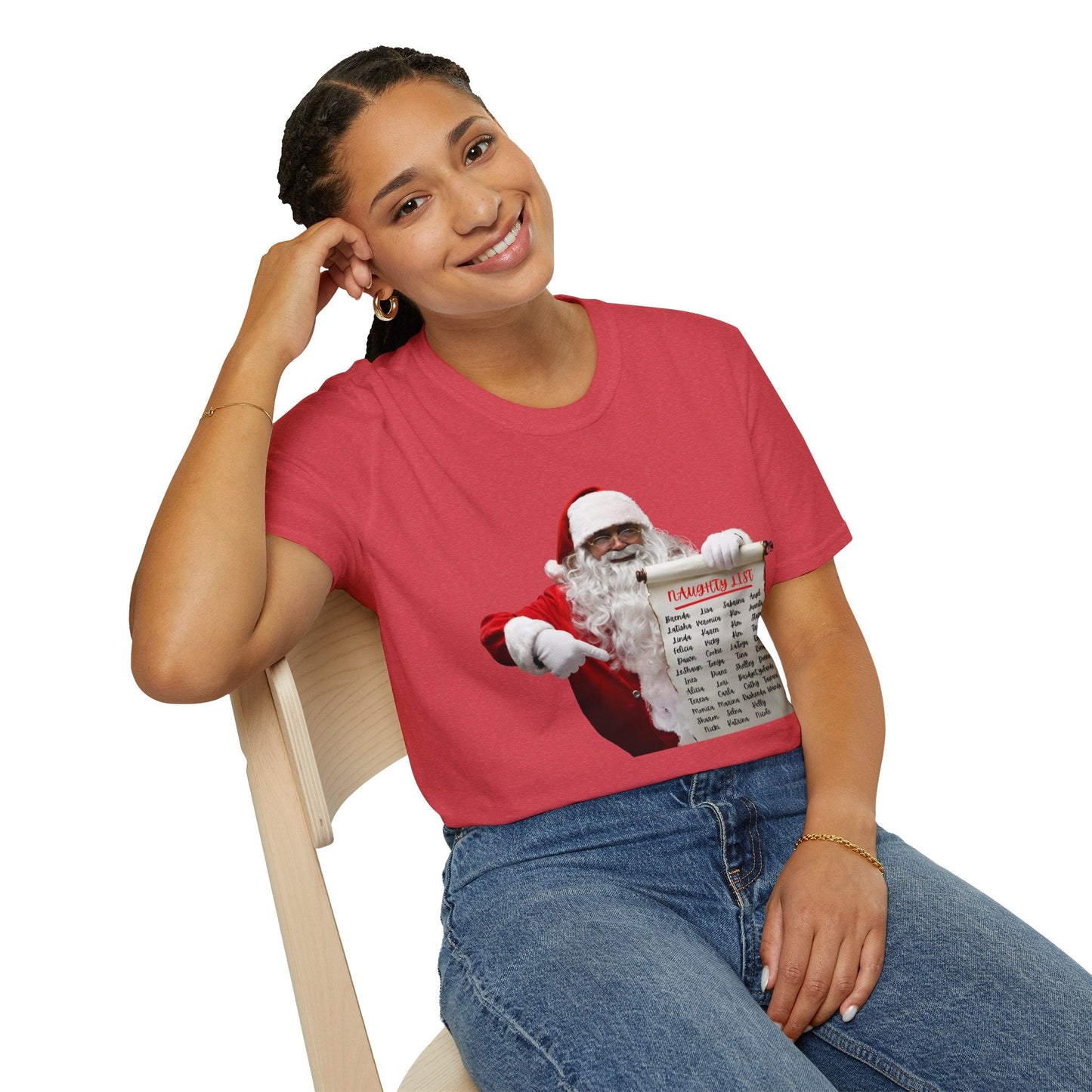 Naughty List Christmas Unisex Shirt - BRAZEN BUY thsirt shirt