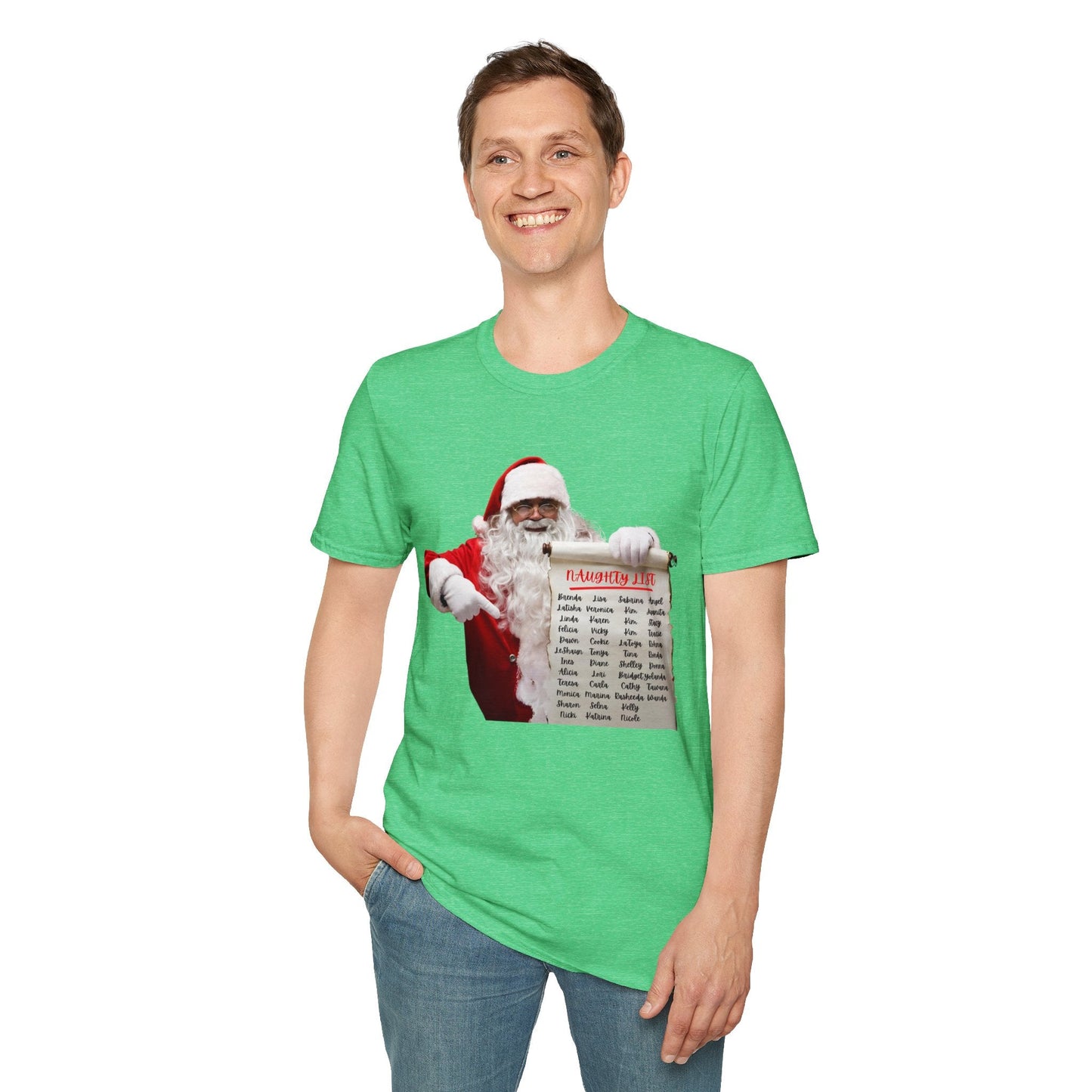 Naughty List Christmas Unisex Shirt - BRAZEN BUY thsirt shirt