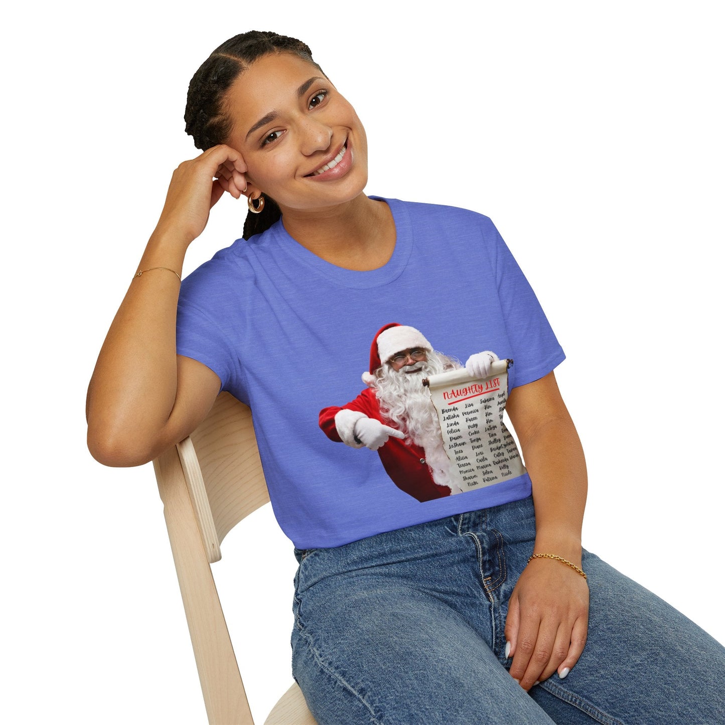 Naughty List Christmas Unisex Shirt - BRAZEN BUY thsirt shirt