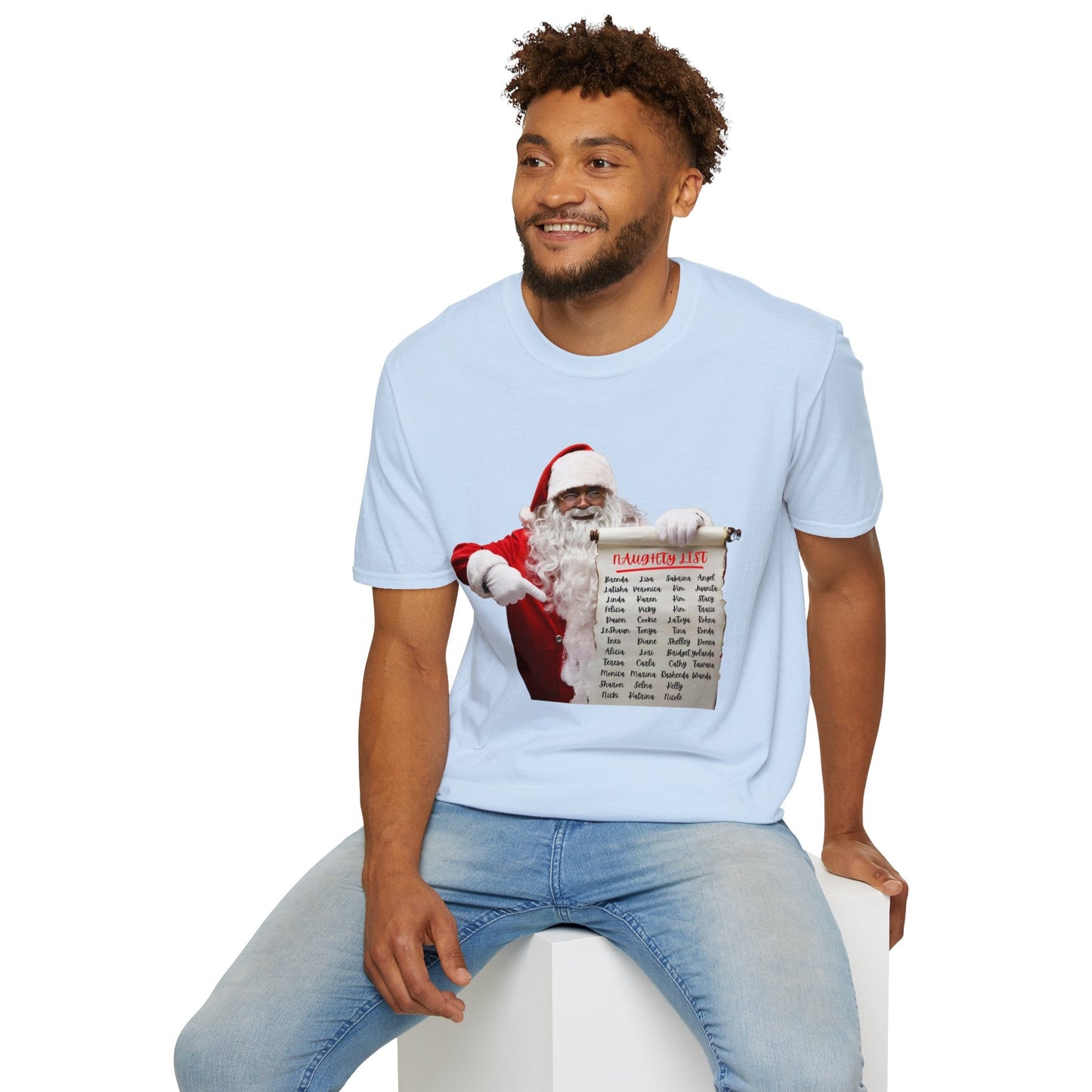 Naughty List Christmas Unisex Shirt - BRAZEN BUY thsirt shirt