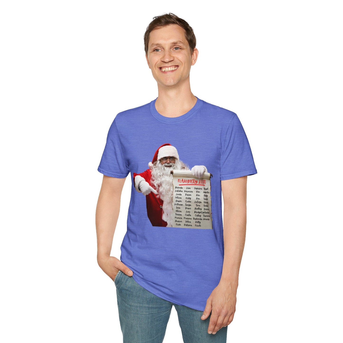 Naughty List Christmas Unisex Shirt - BRAZEN BUY thsirt shirt